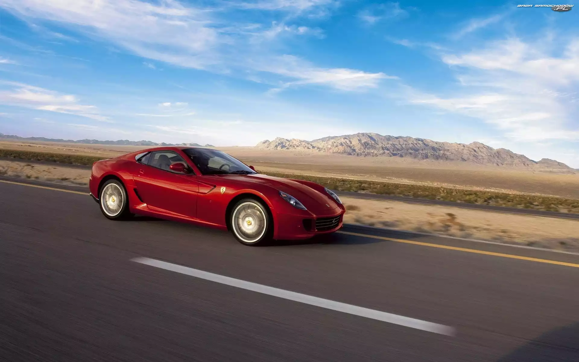 Droga, Testowa, Ferrari 599, Jazda