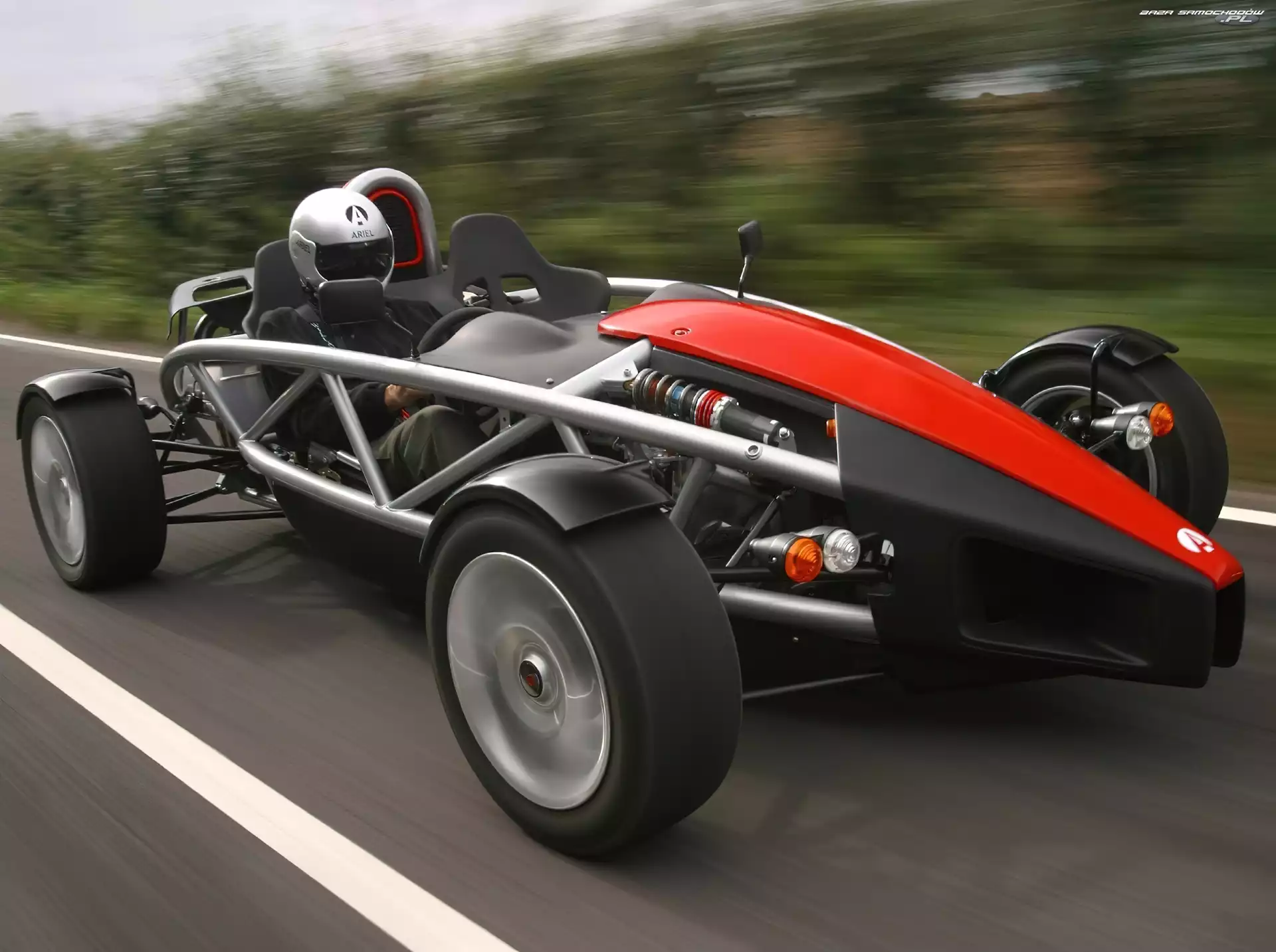 Droga, Czerwony, Ariel Atom