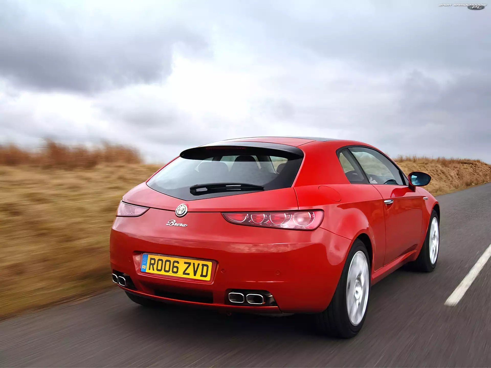 Droga, Alfa Romeo Brera, Wycieraczka