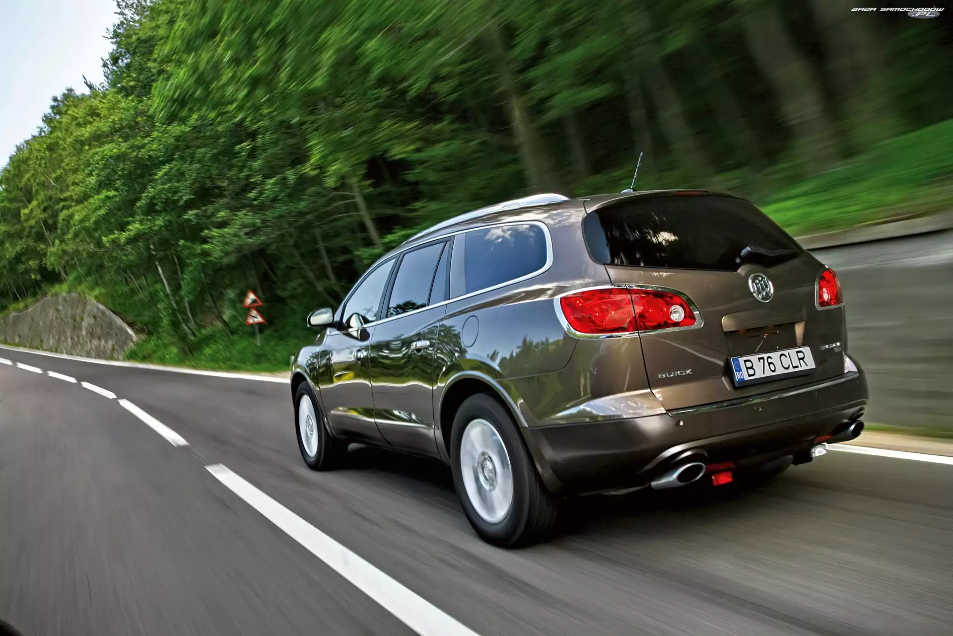 Droga, Tył, Buick Enclave