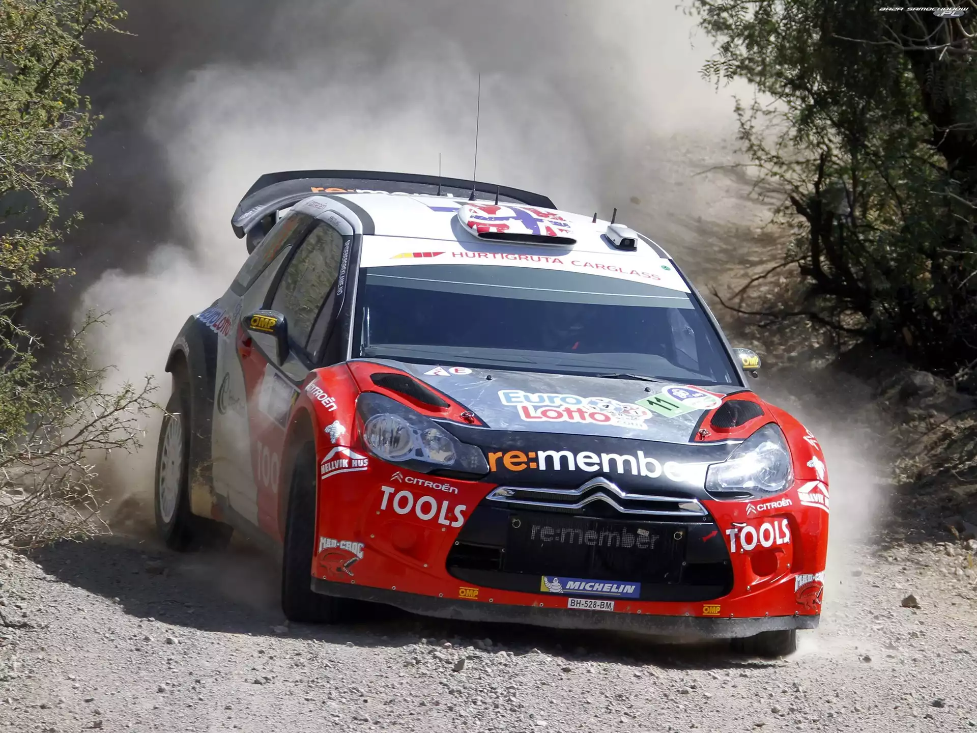 Droga, Citroën C4, WRC