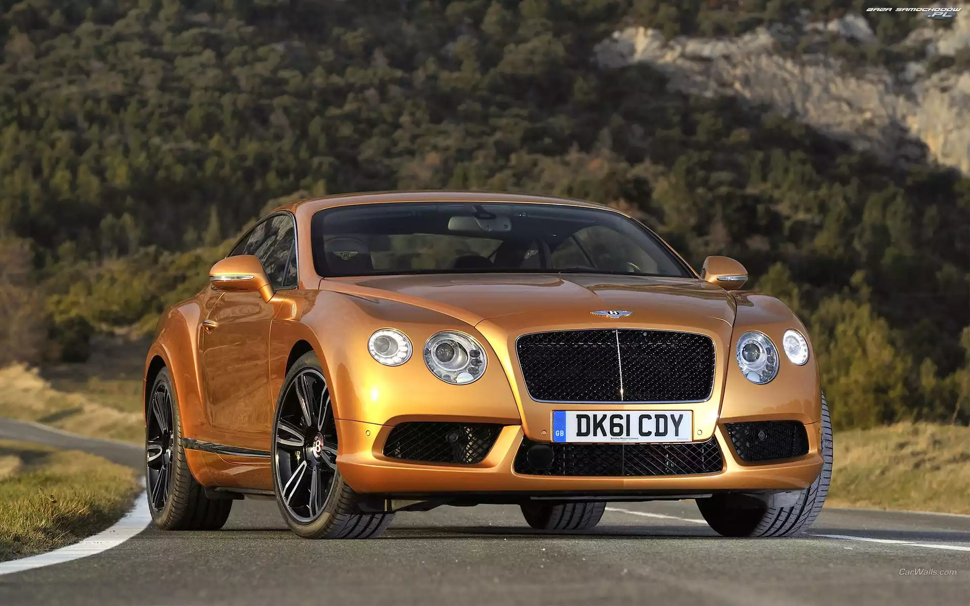 Droga, Bentley, Continental GT-V8