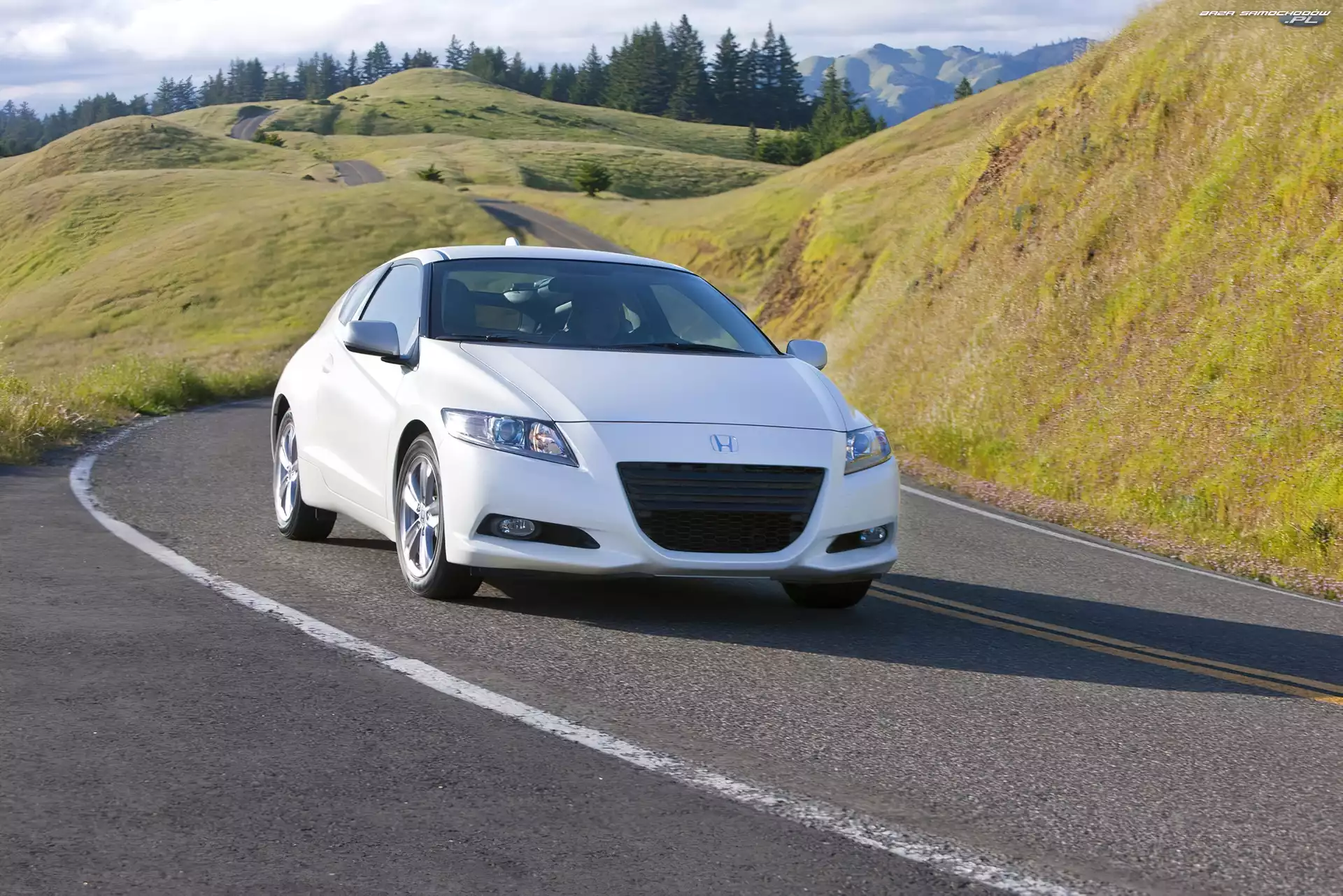 Droga, Honda CR-Z, Kręta