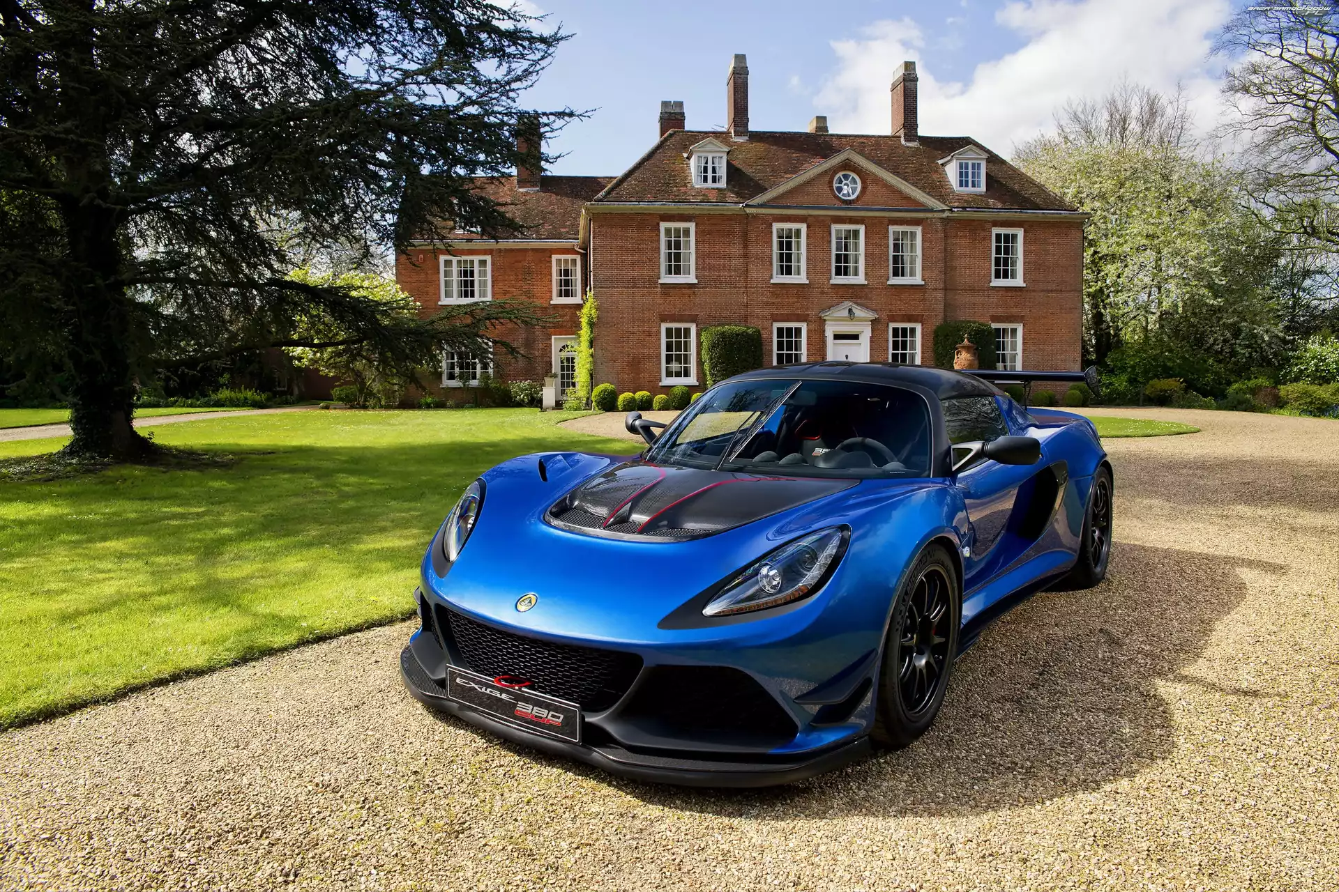 2017, Drzewa, Lotus Exige Cup 380, Dom