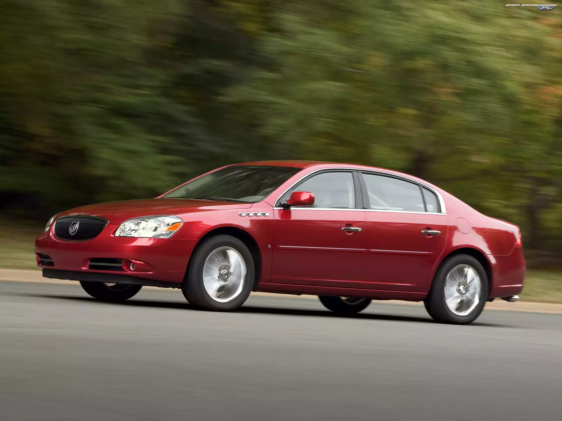 Drzwi, Czerwony, Buick Lucerne Super