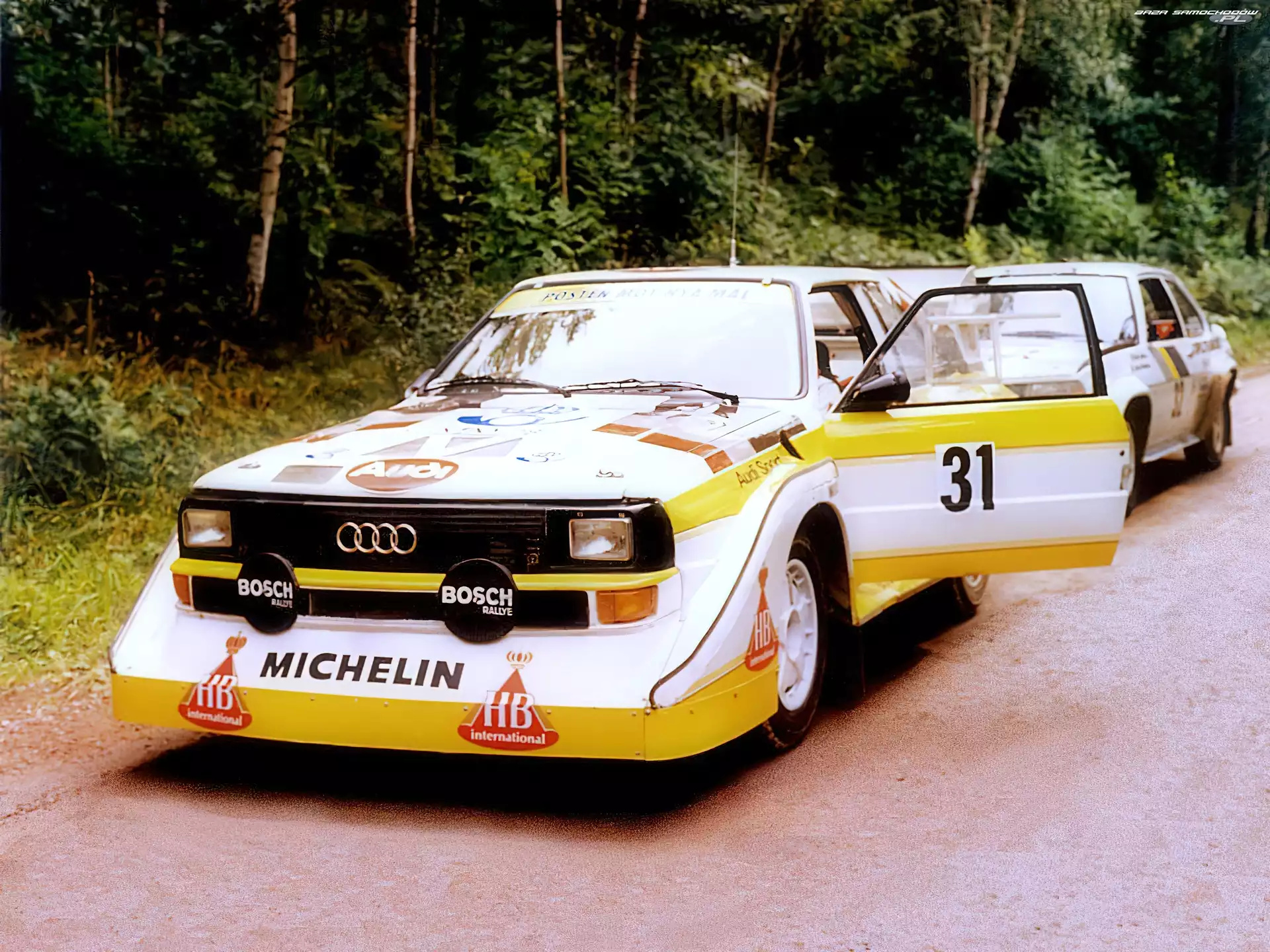 Quattro, Drzwi, Audi