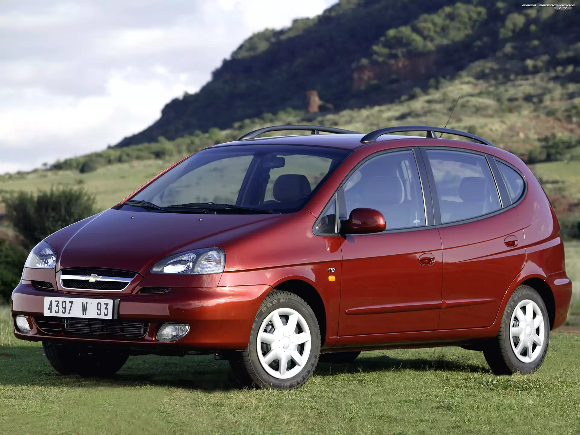 Drzwi, Chevrolet Rezzo, Lusterka