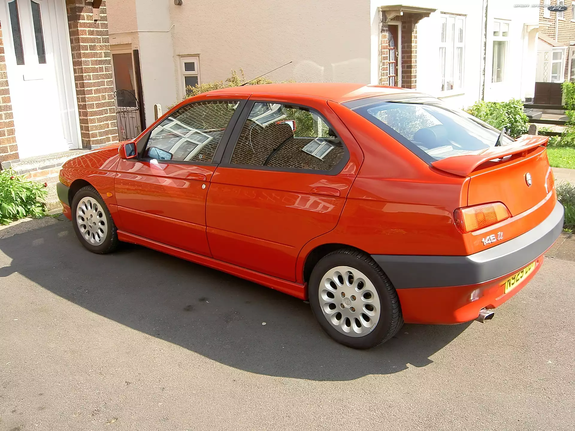 Drzwi, Czerwona, Alfa Romeo 146