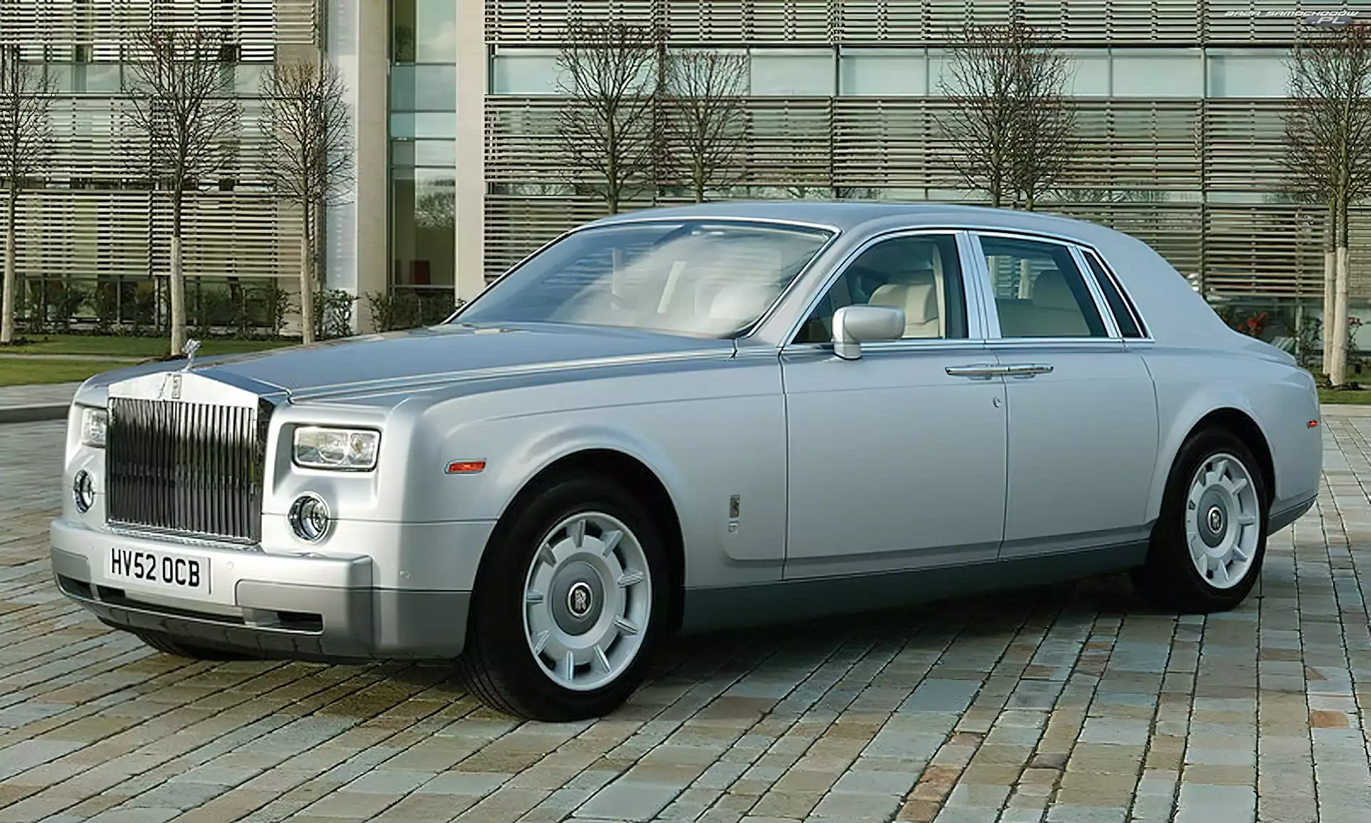 Drzwi, Srebrny, Rolls-Royce Phantom