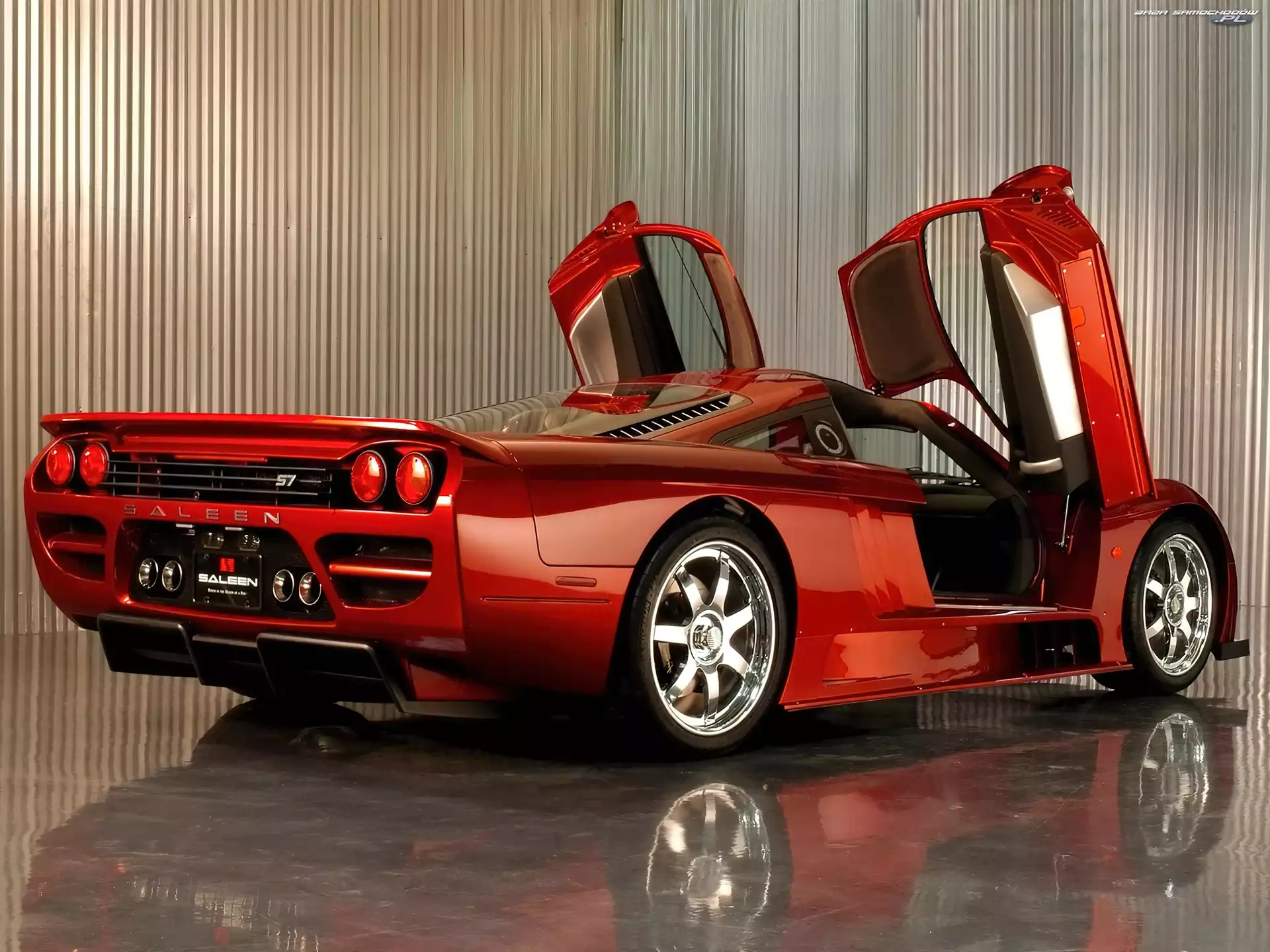 Drzwi, Saleen S7, Lambo