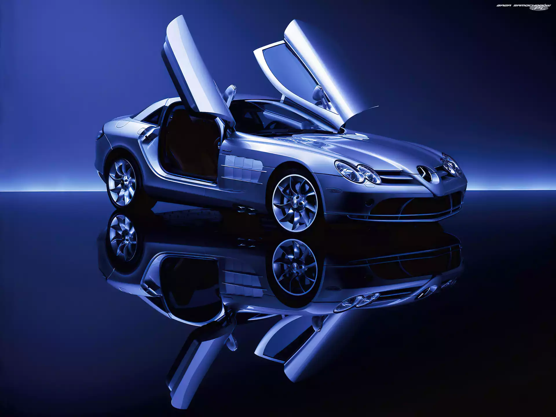Drzwi, Mercedes SLR, Unoszone