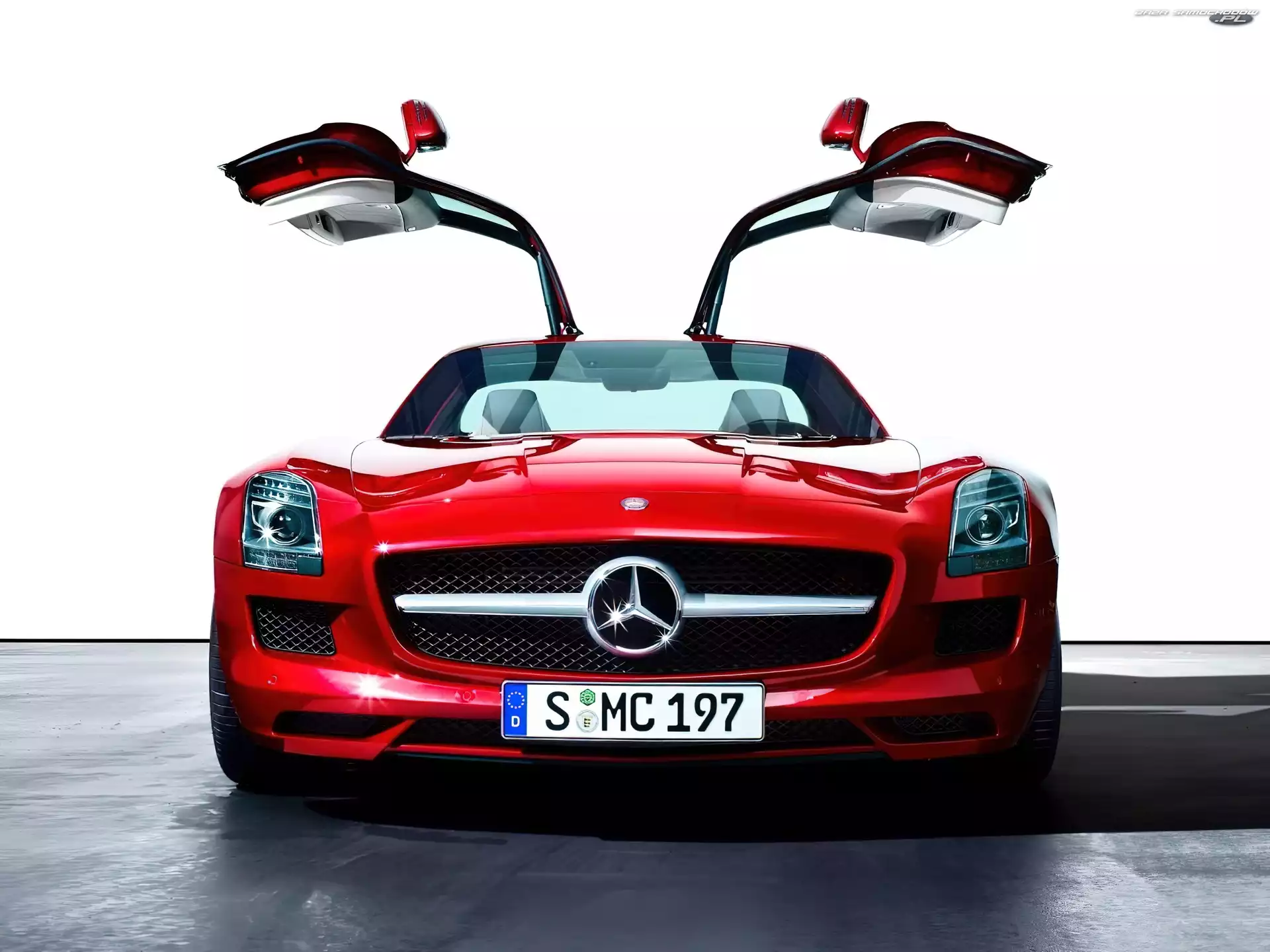 Drzwi, Mercedes Benz SLS, Unoszone