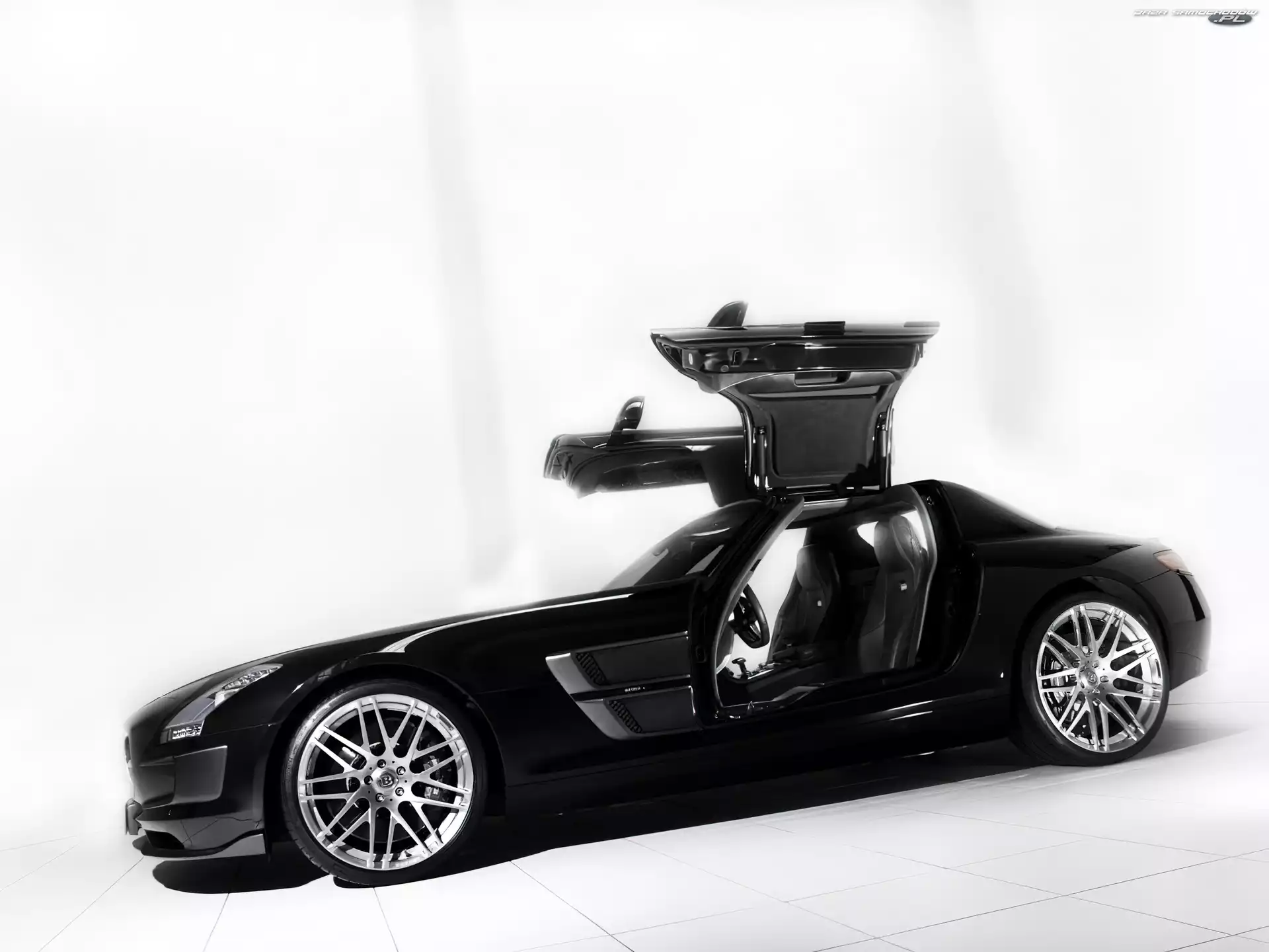 Drzwi, Mercedes SLS, Unoszone
