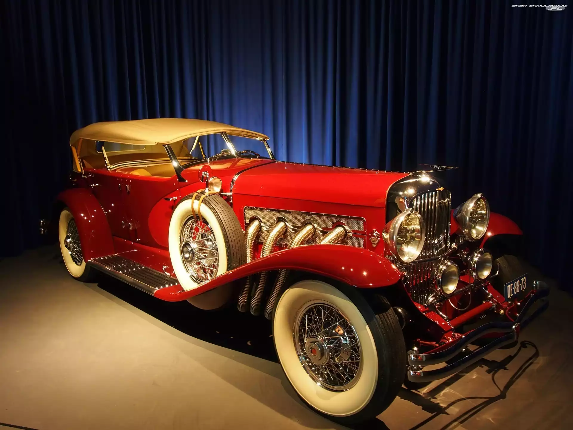 1935, Czerwony, Duesenberg
