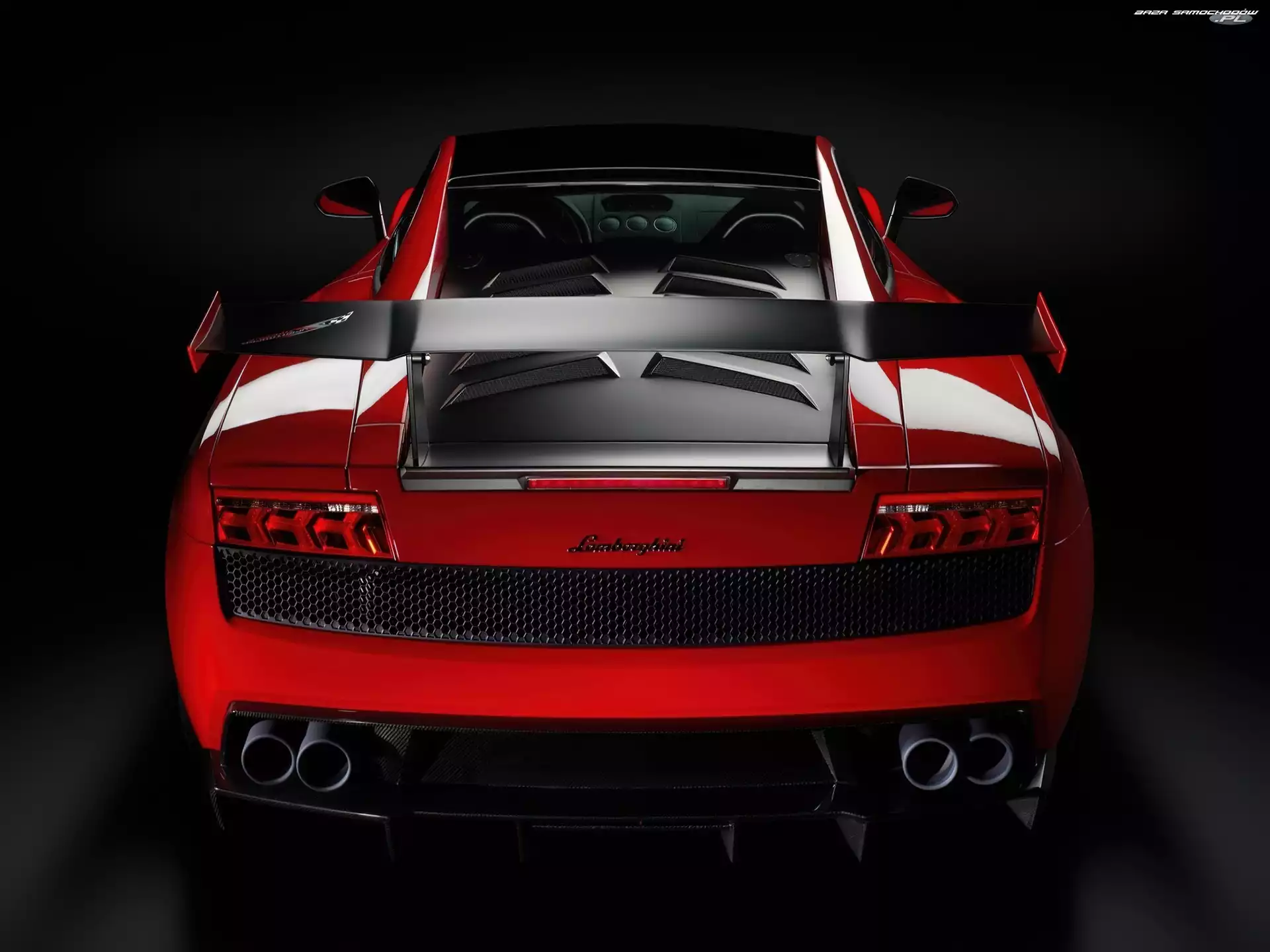 Dyfuzor, Lamborghini Gallardo LP570, Spojler