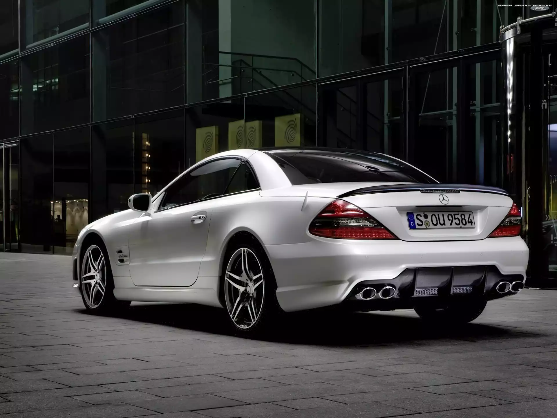 Mercedes SL63, Dyfuzor, Wydechowe, Rury