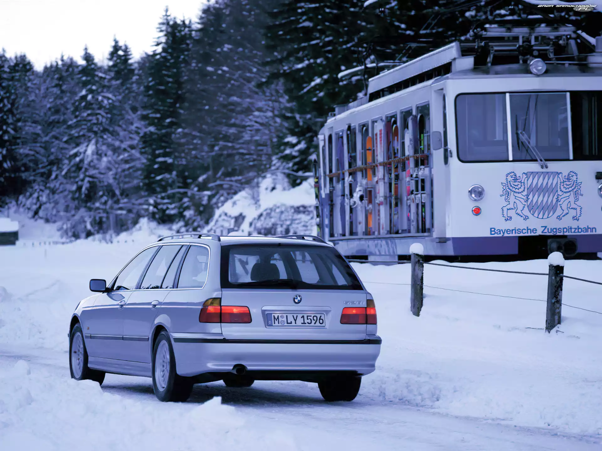 BMW 5, E39, Zima, Kombi