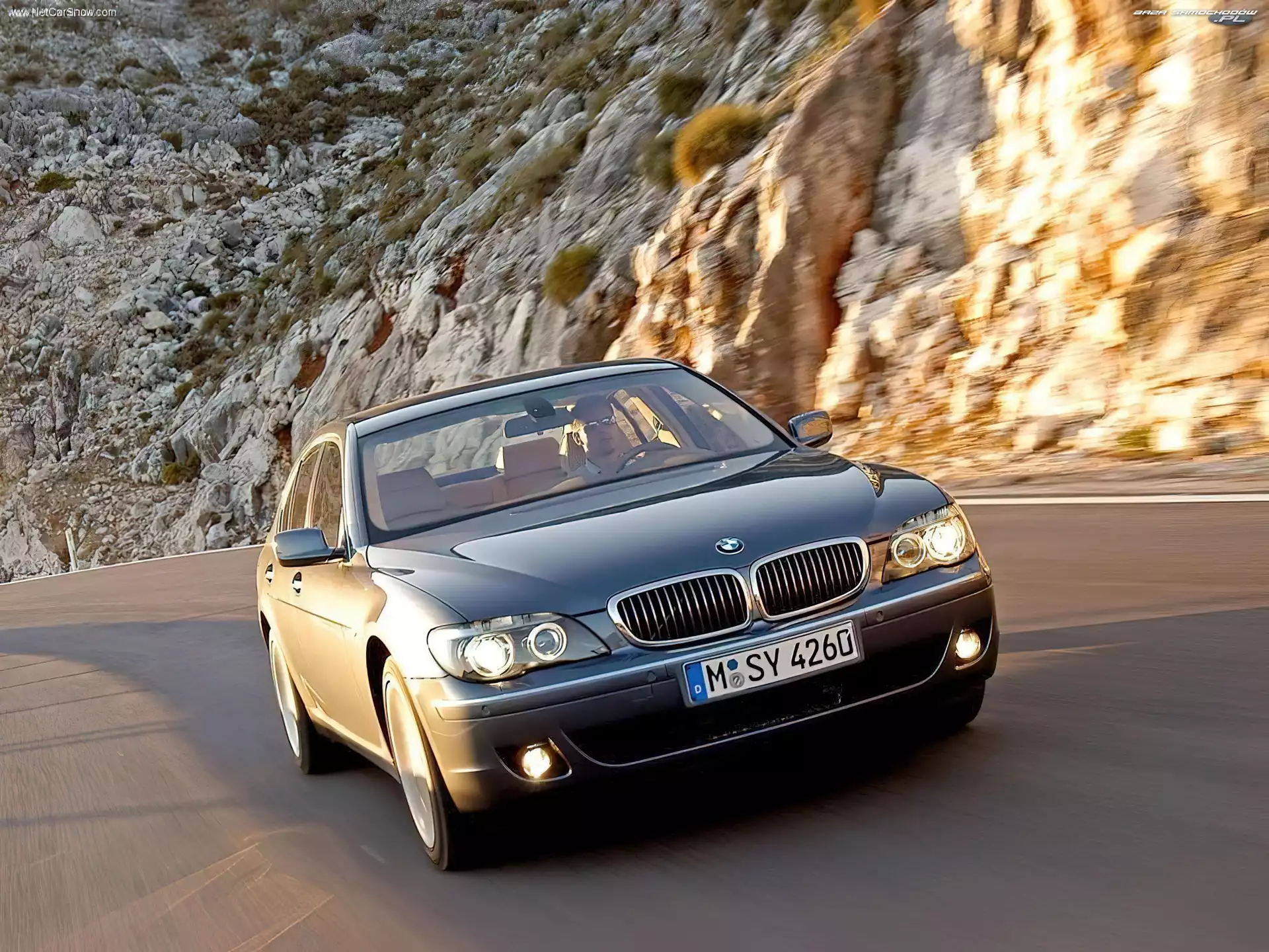 E65, Droga, BMW 7, Góry
