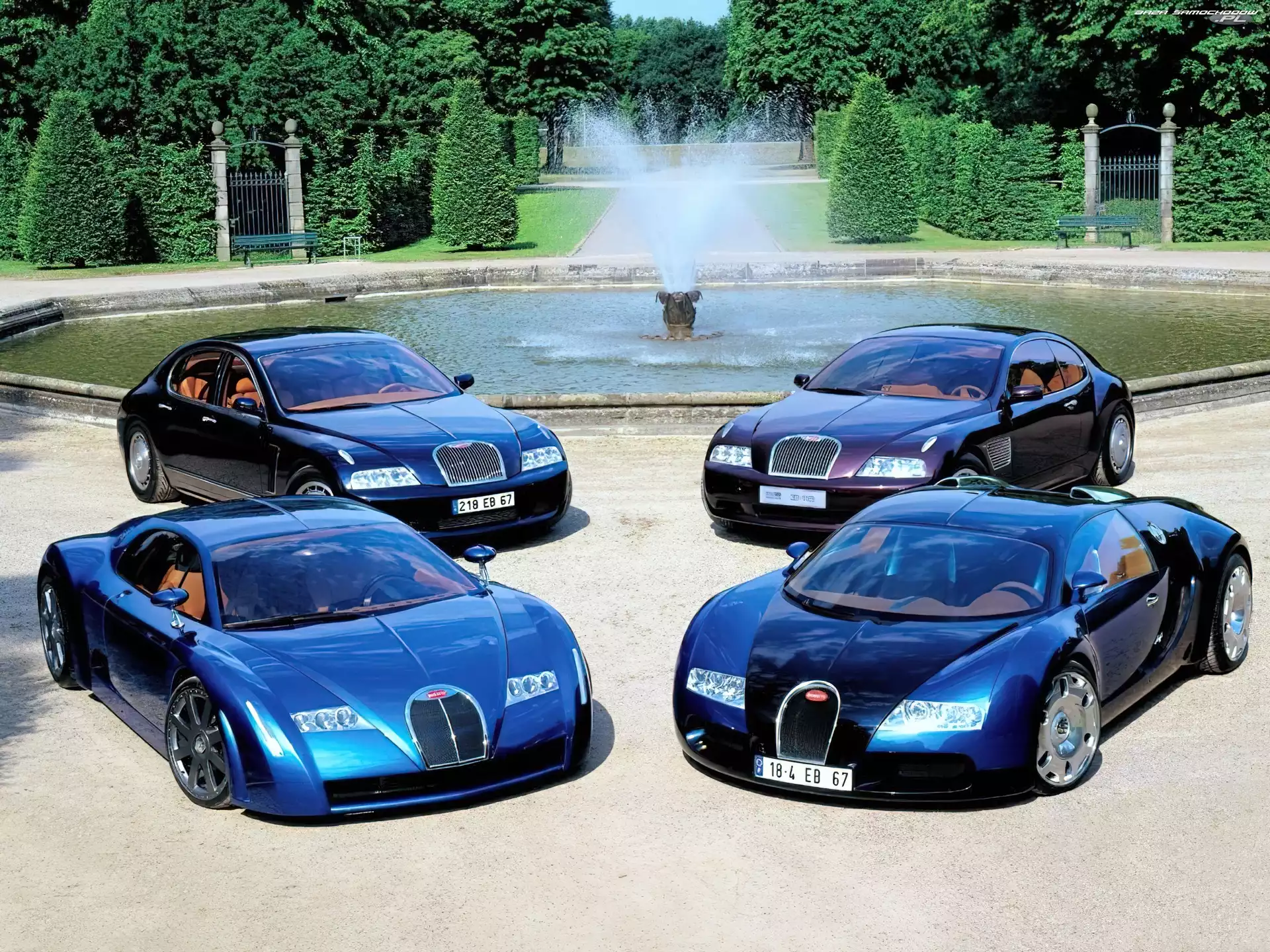Chiron, EB 118, Veyron, EB 218