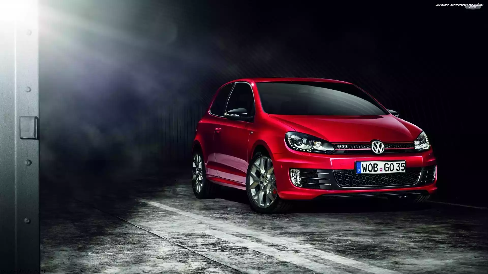 Edition, GTI, Volkswagen, Czerwony, Golf