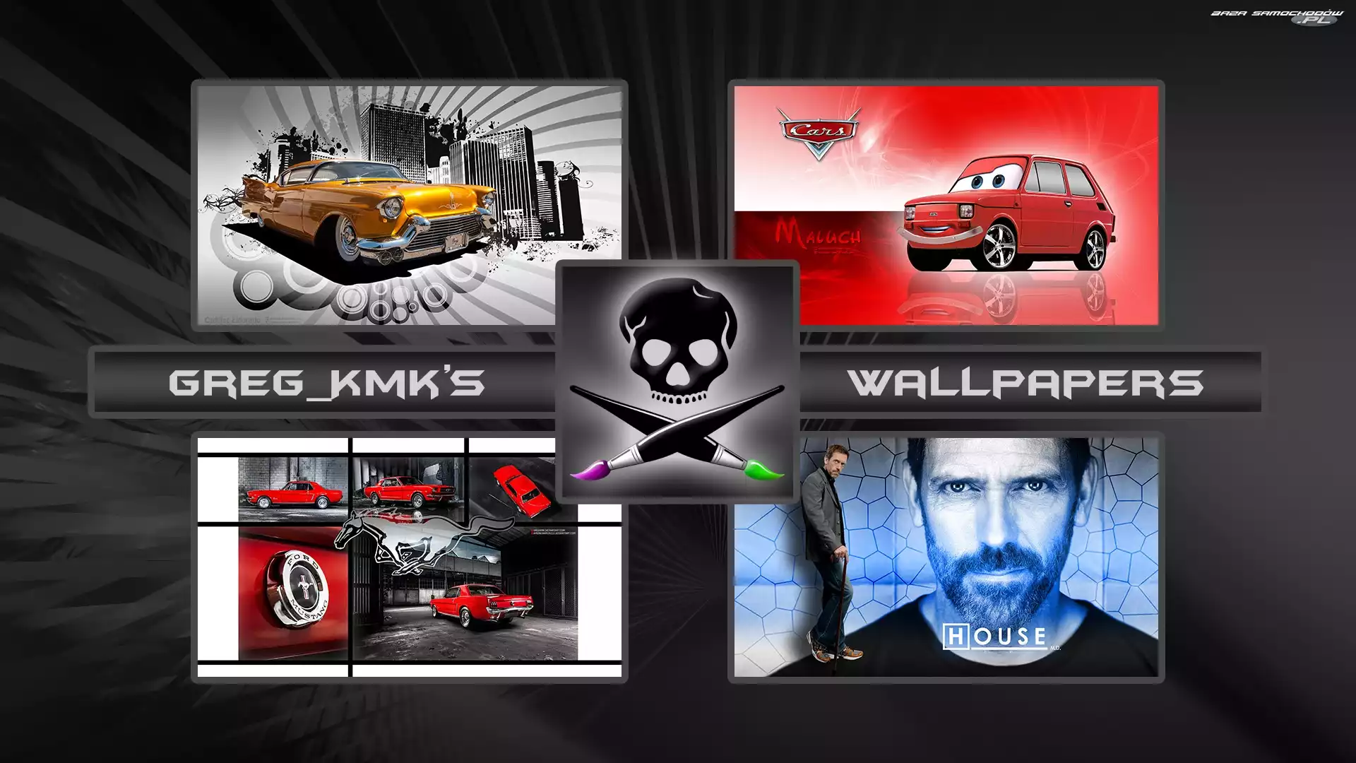 Dr House, Cadillac, Maluch, Mustang, Ford, 126p, Fiat, Eldorado