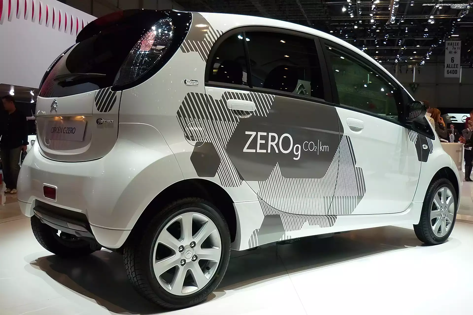 Elektryczny, Citroen C-Zero, Napęd