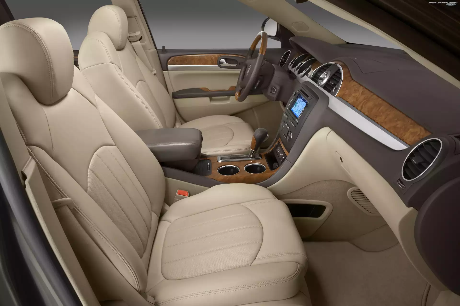 Środek, Buick Enclave, Jasny