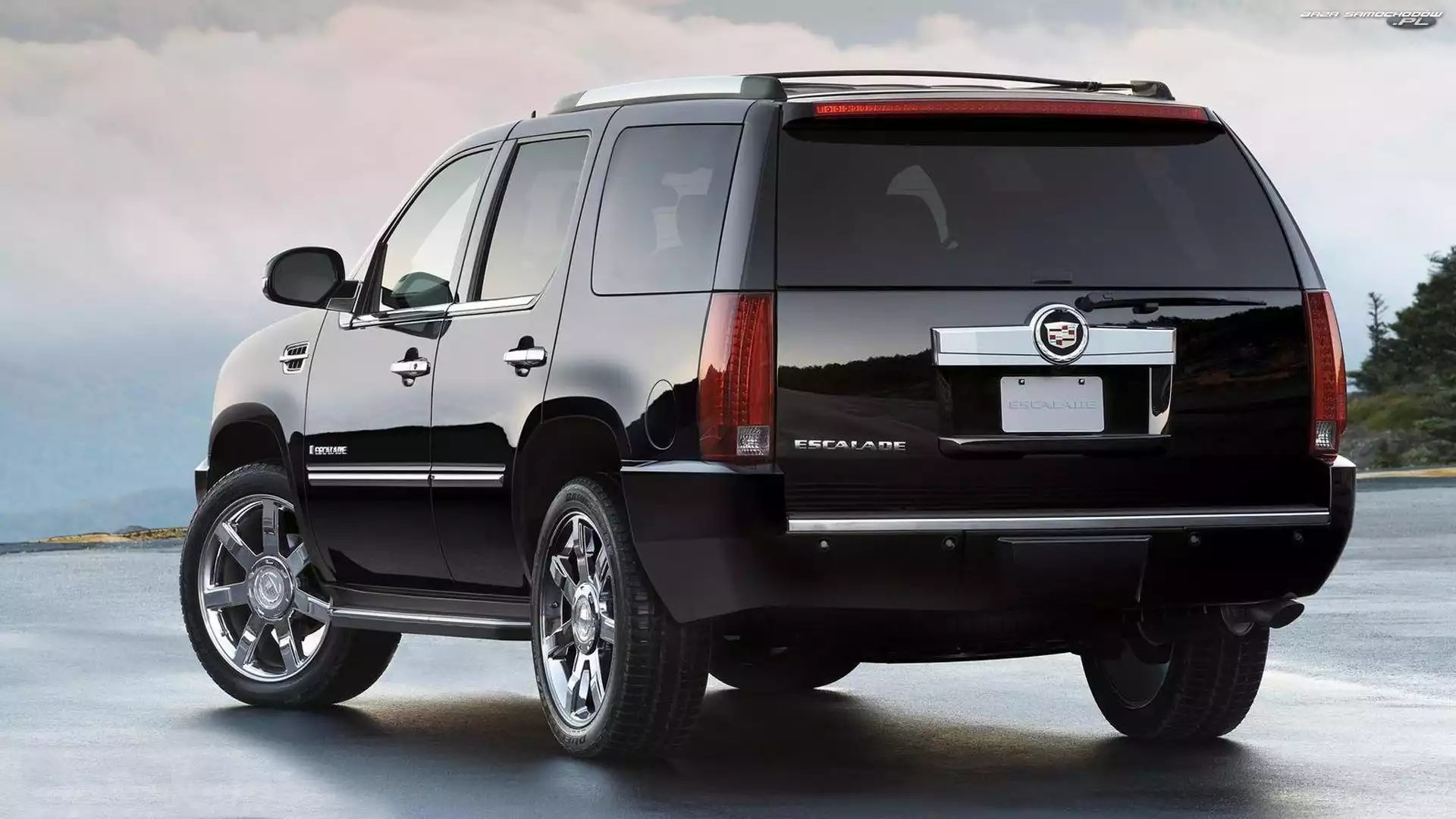 Escalade, Cadillac, Terenowy, SUV, Czarny