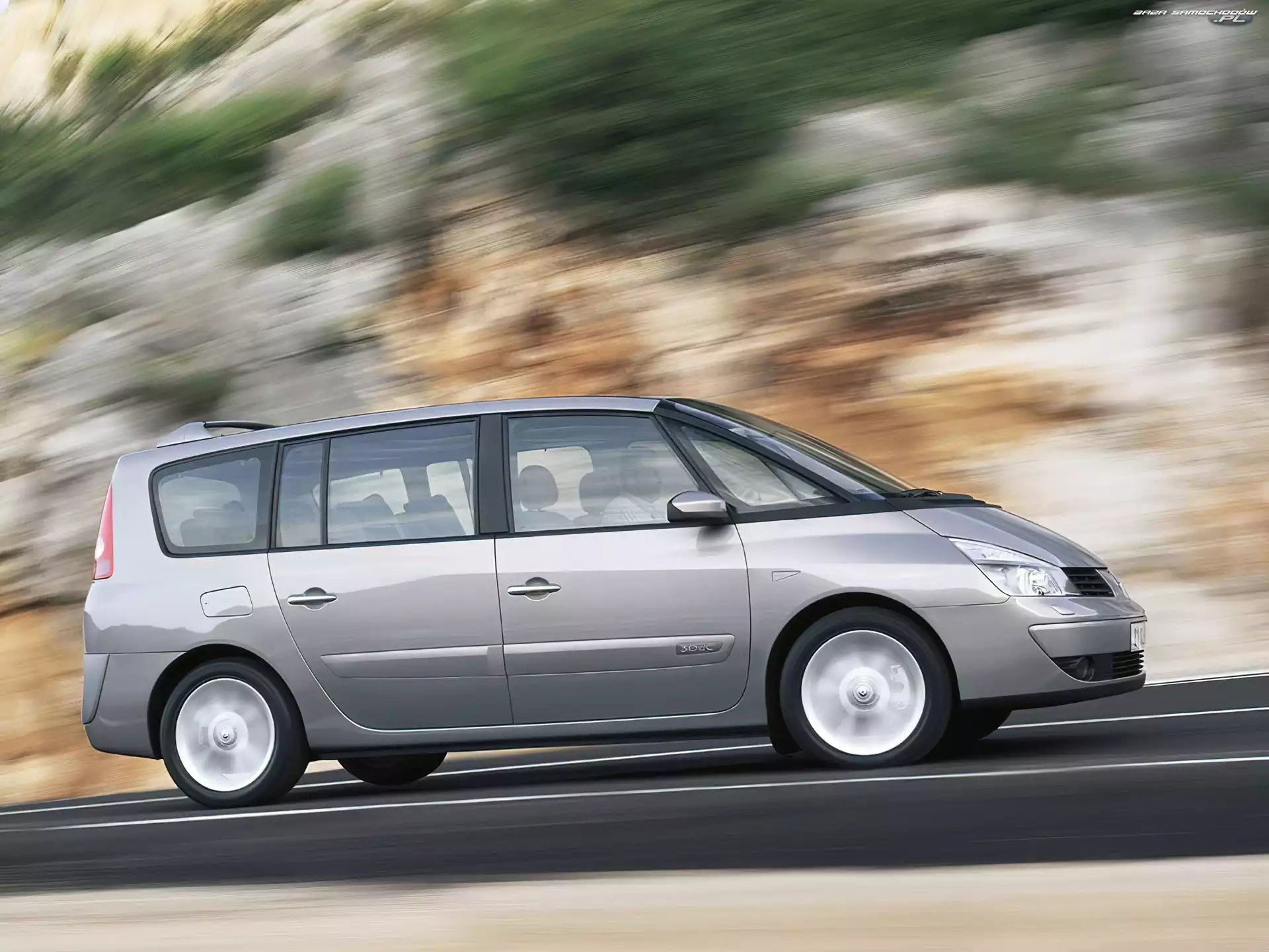 Srebrny, Renault Espace