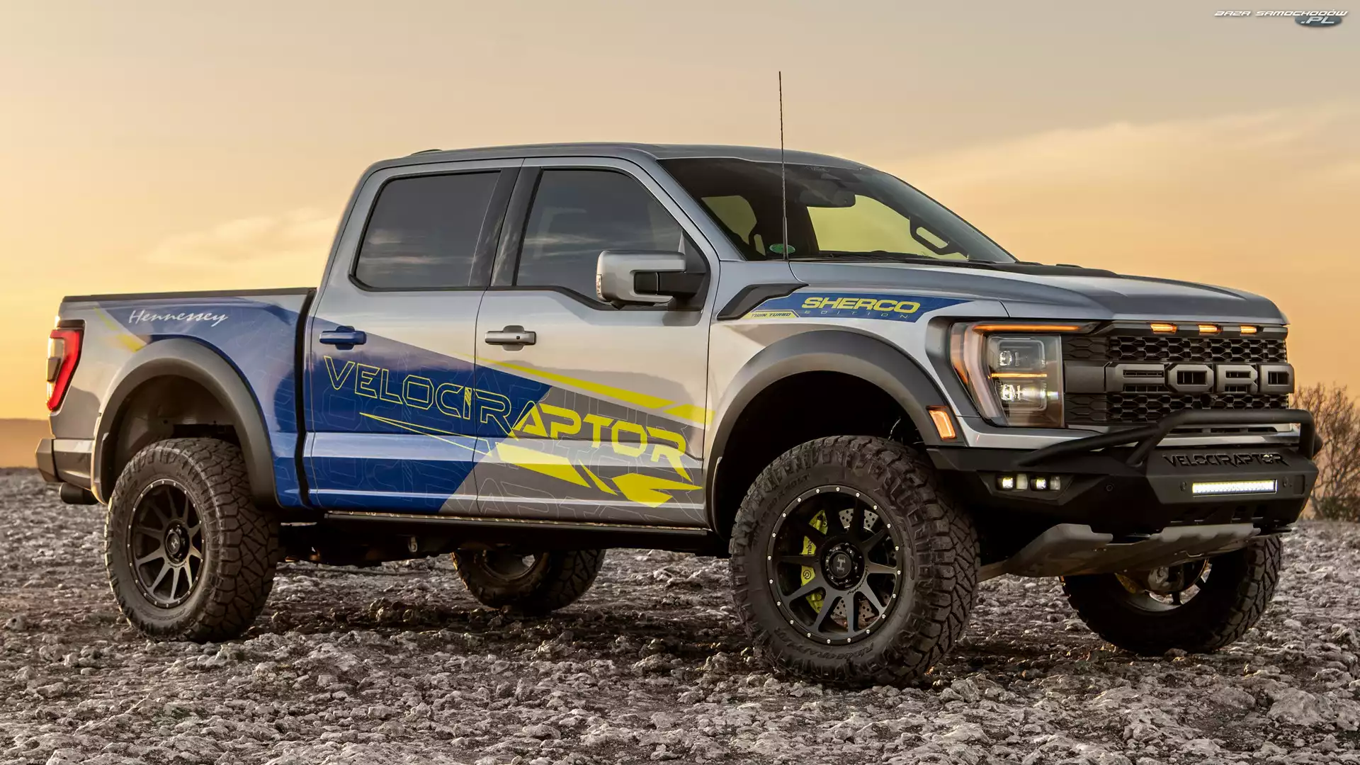 600 Sherco, Ford F-150, Hennessey VelociRaptor