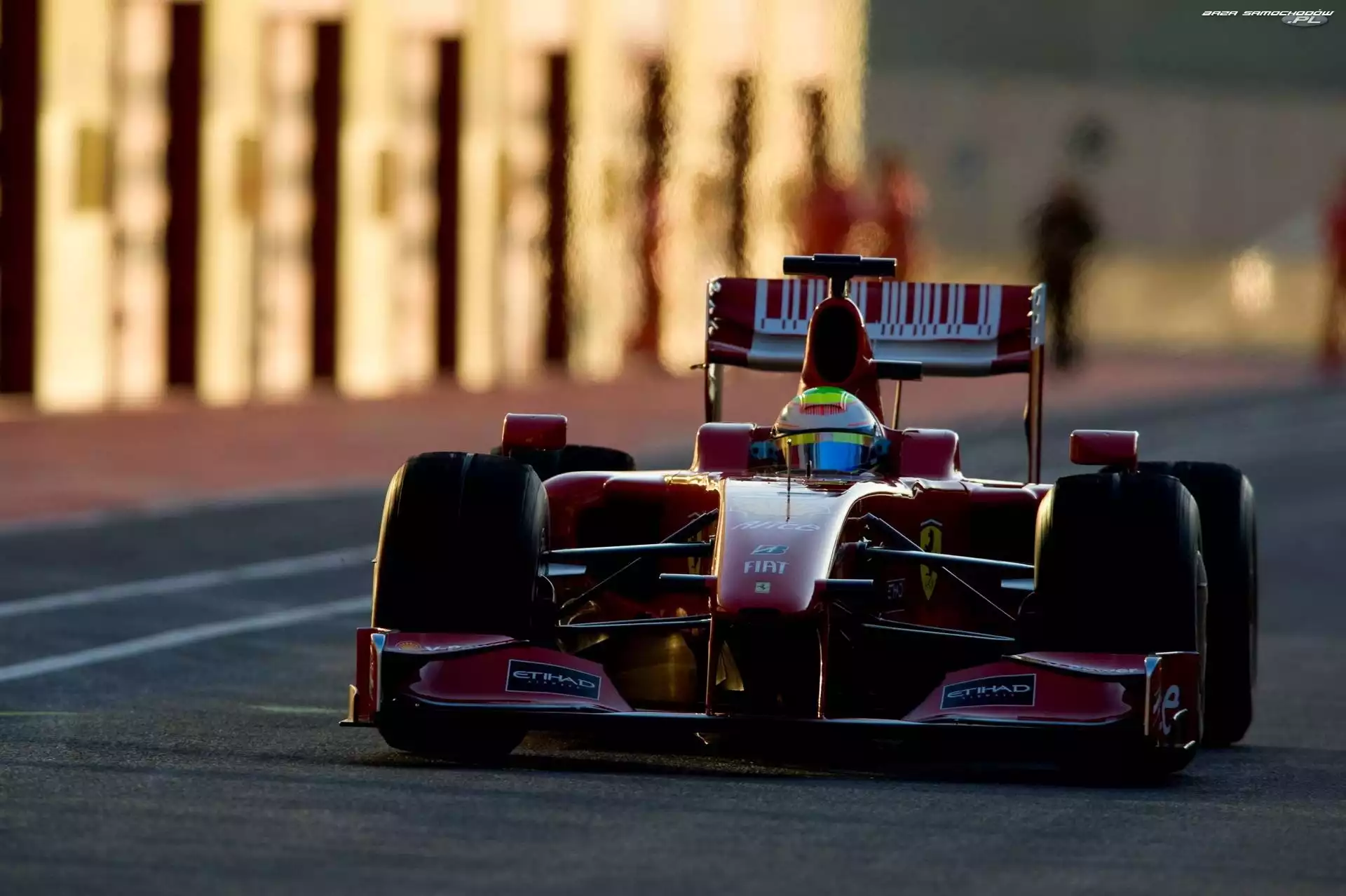 F1, Słońce, Ferrari, Cień
