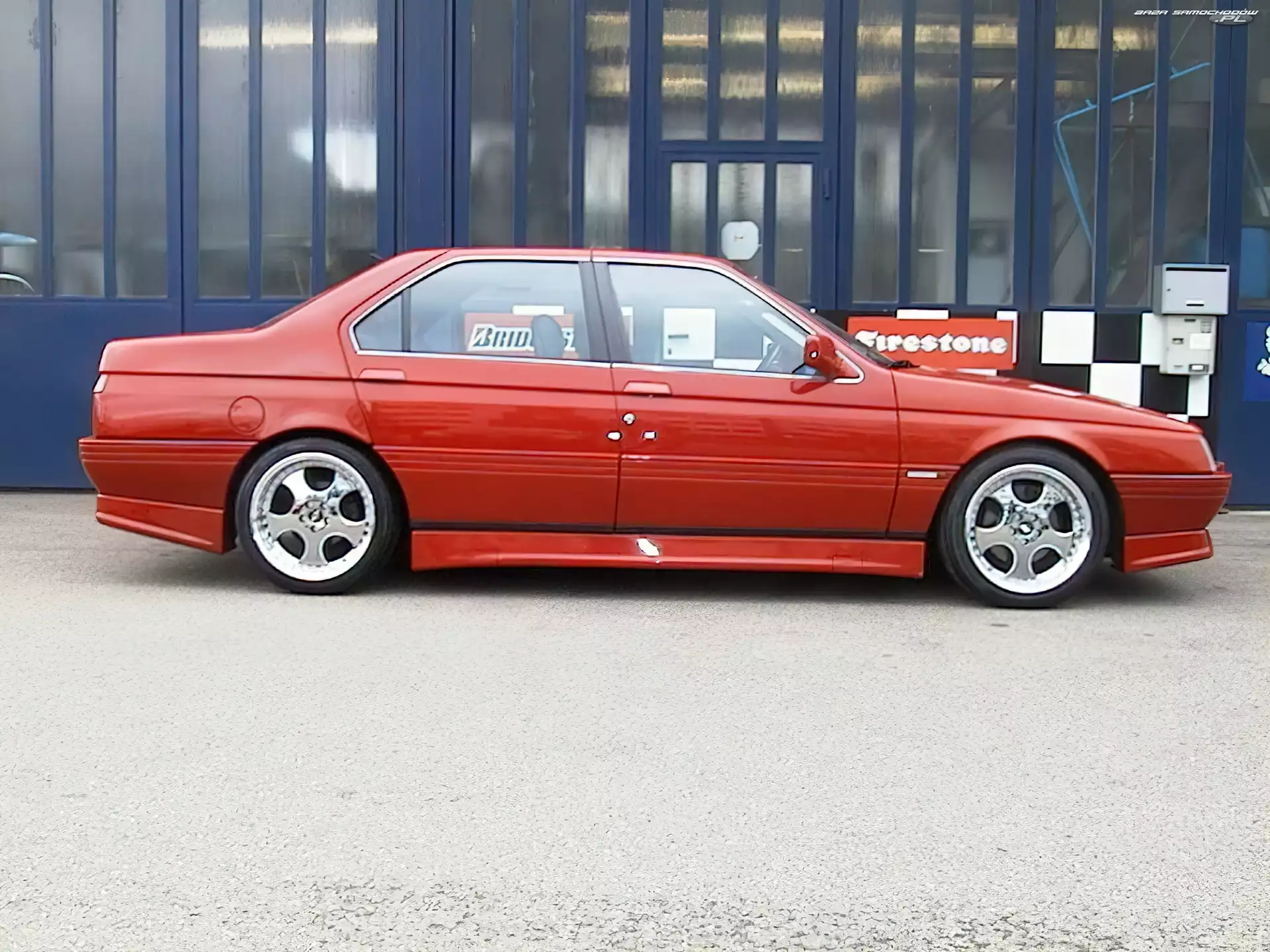 Felgi, Alfa Romeo 164, Polerowane