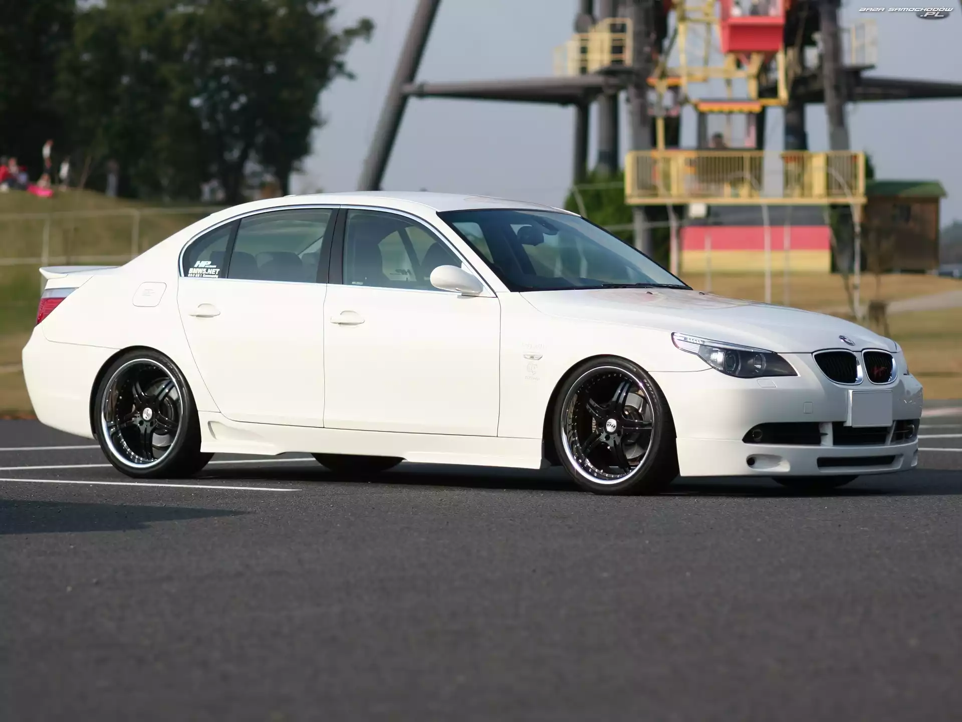 Felgi, Czarny, BMW 5, Biały, E60
