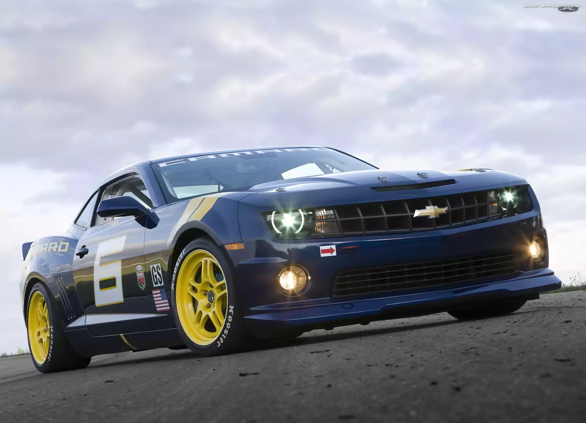 Felgi, Chevrolet Camaro GS, Żółte
