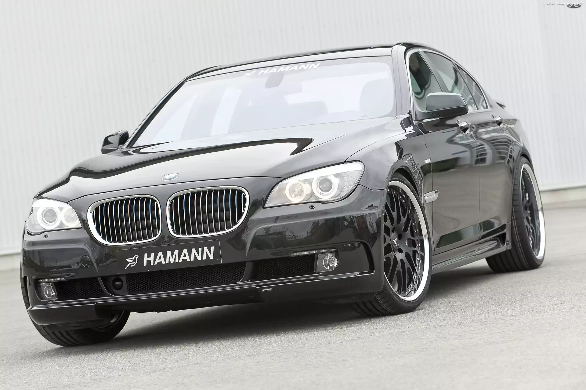 Felgi, Czarne, BMW, Hamann, F01