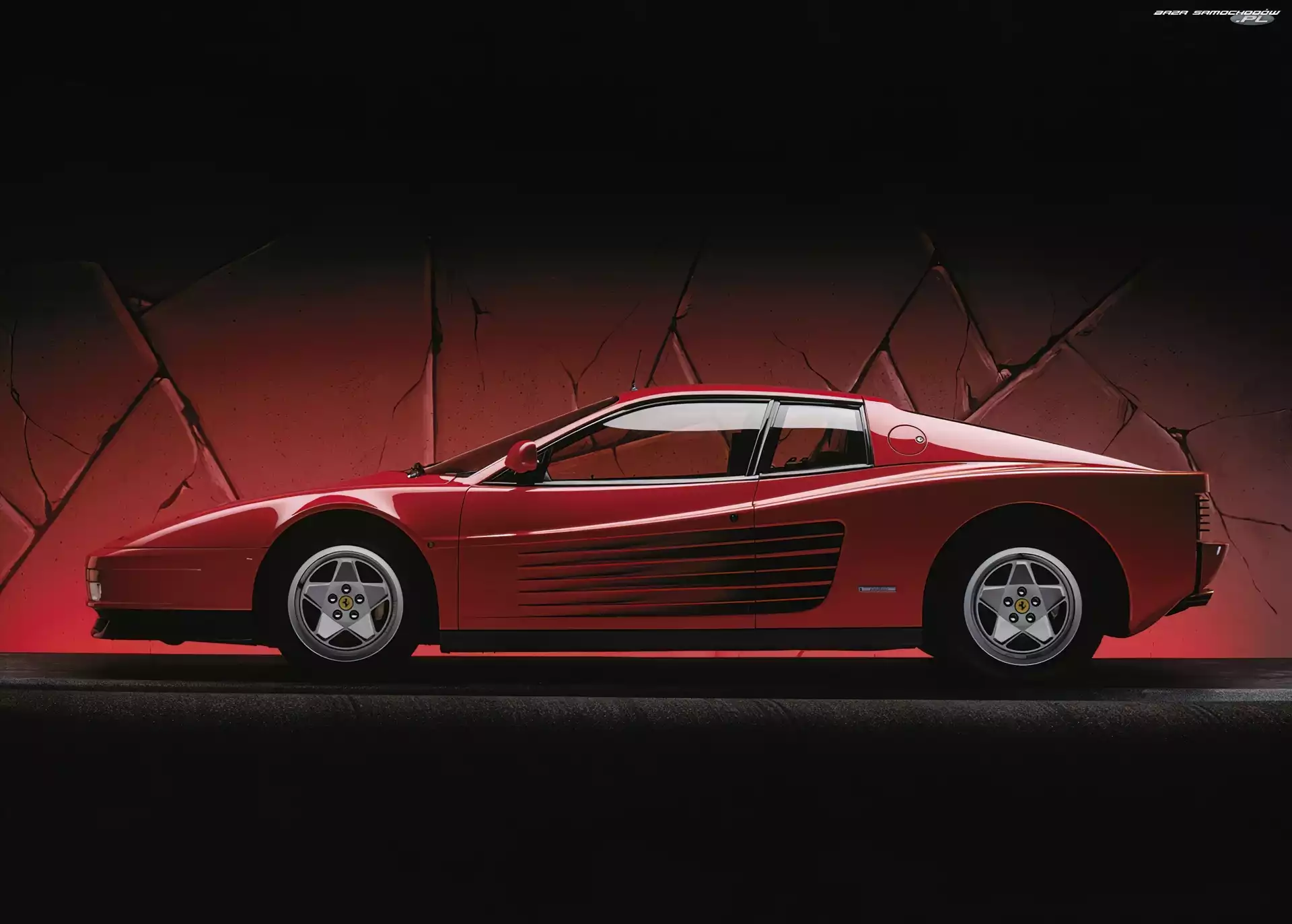 Ferrari Testarossa, Alufelgi