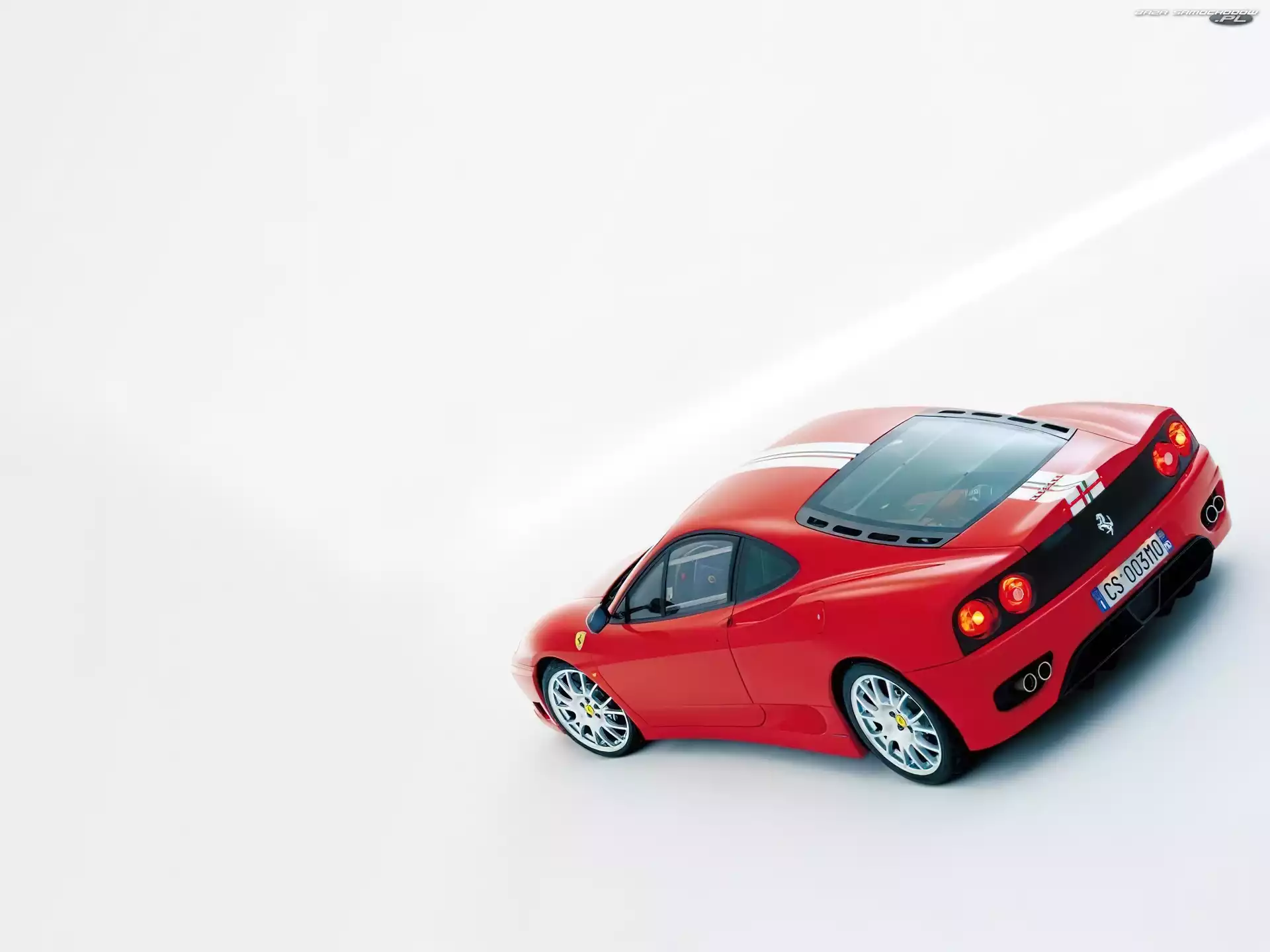 Ferrari F360, Czerwone