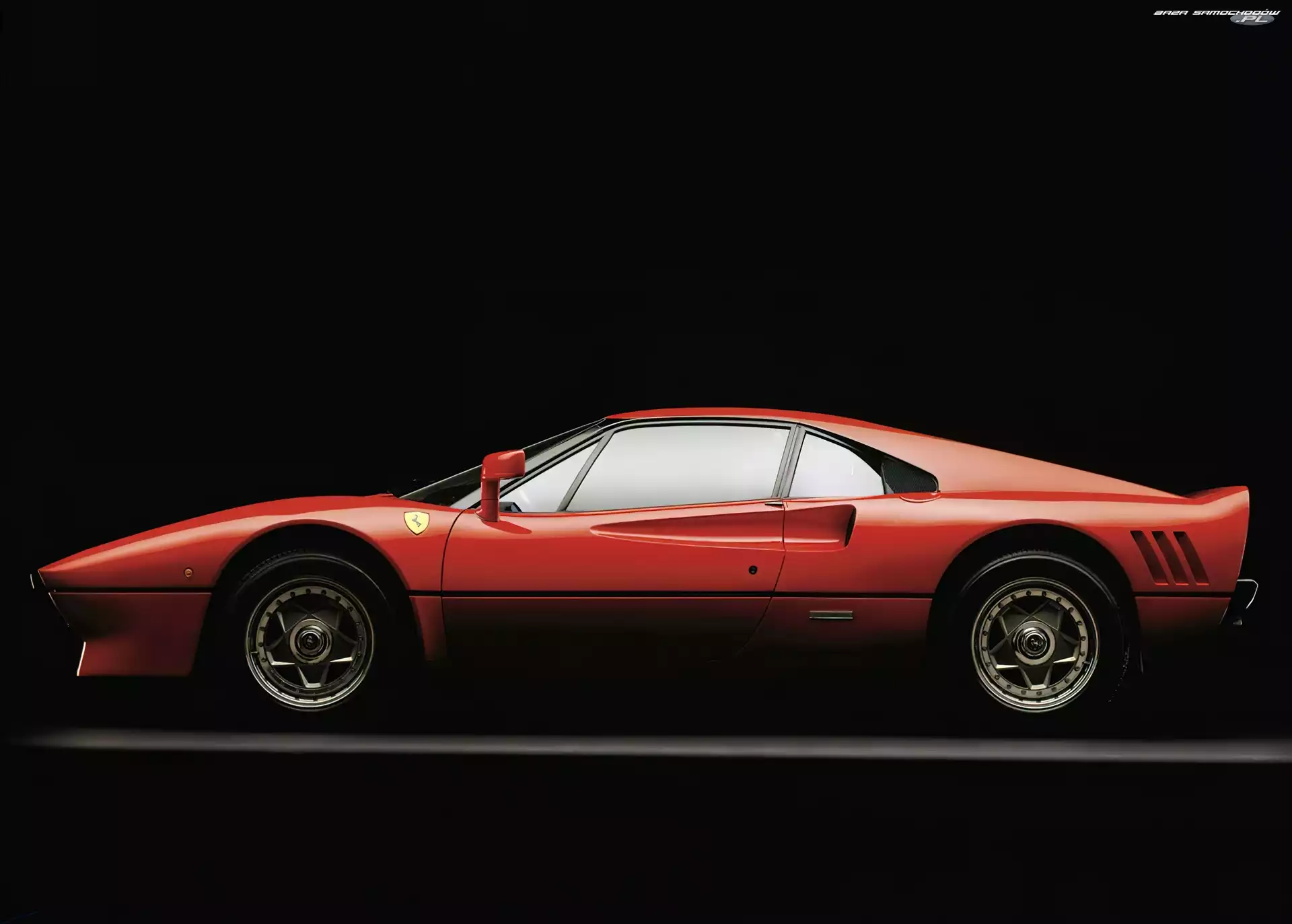 Ferrari 288 GTO, Półcień