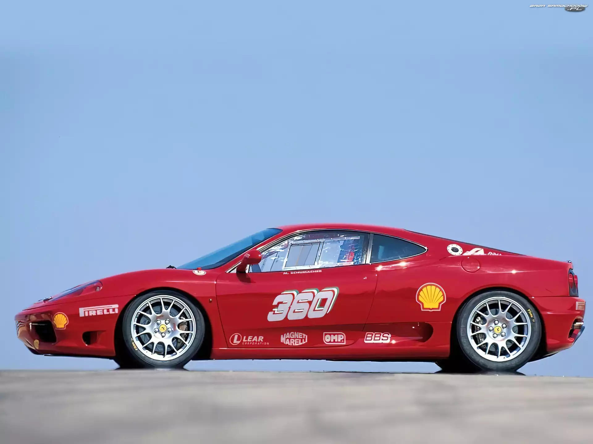 Lewy bok, Ferrari F360