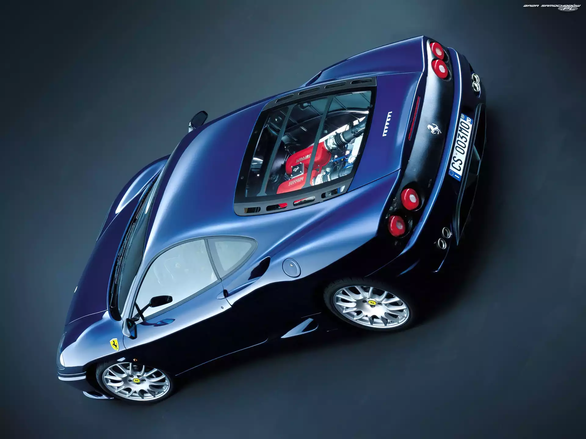 Ferrari F360, Niebieske
