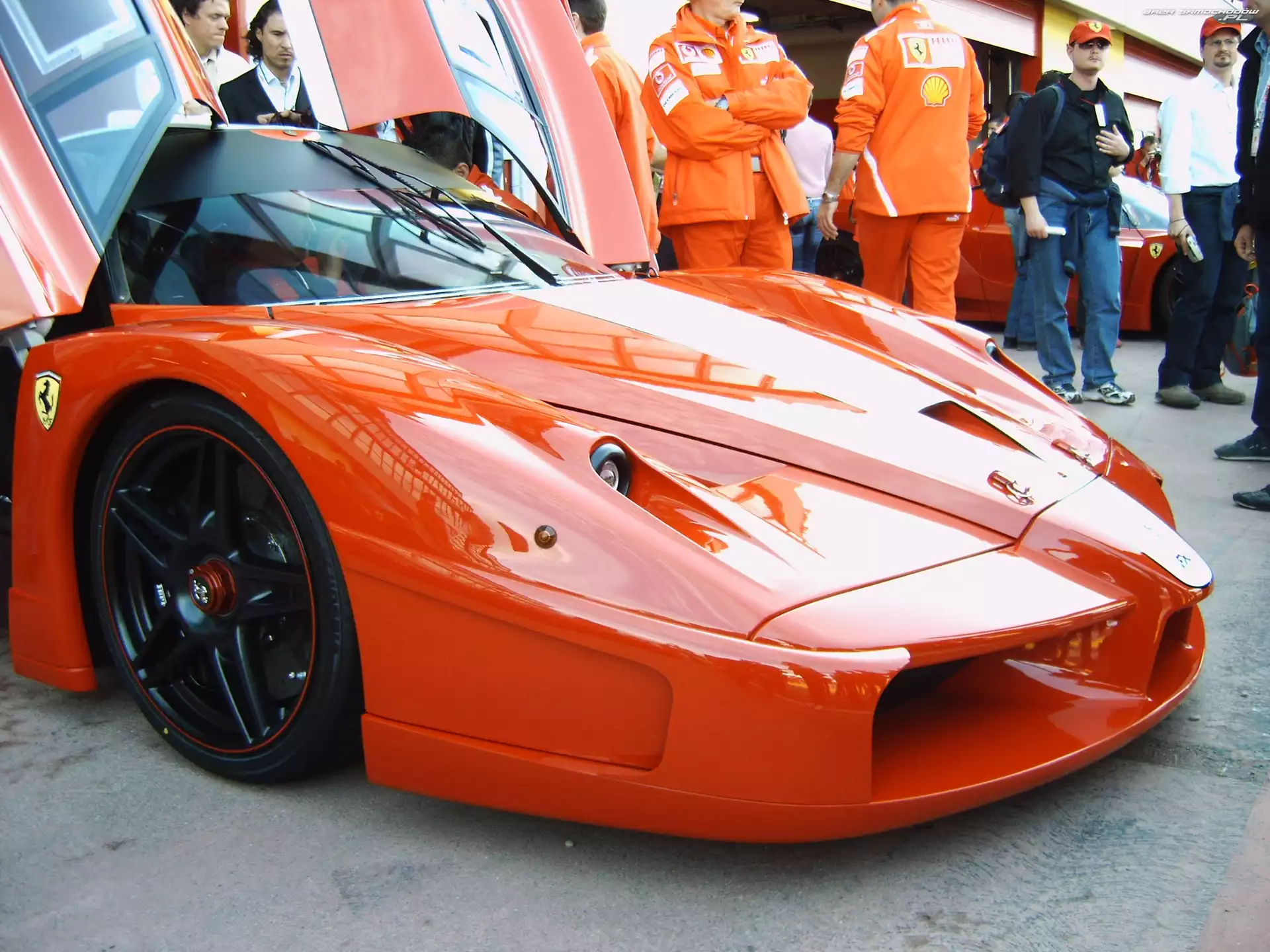 Ferrari FXX, Alufelgi, Przód, Czarne