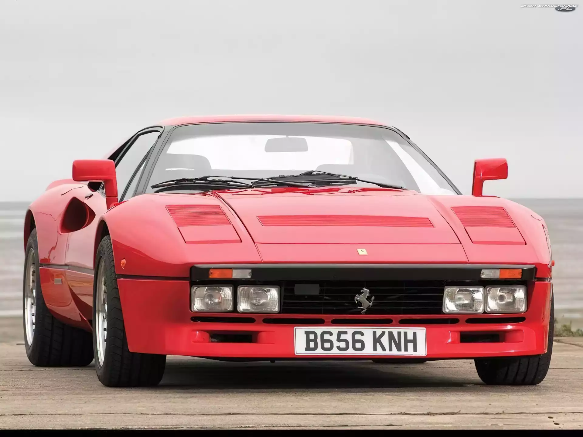 Ferrari 288 GTO, Światła, Przód, Podnoszone