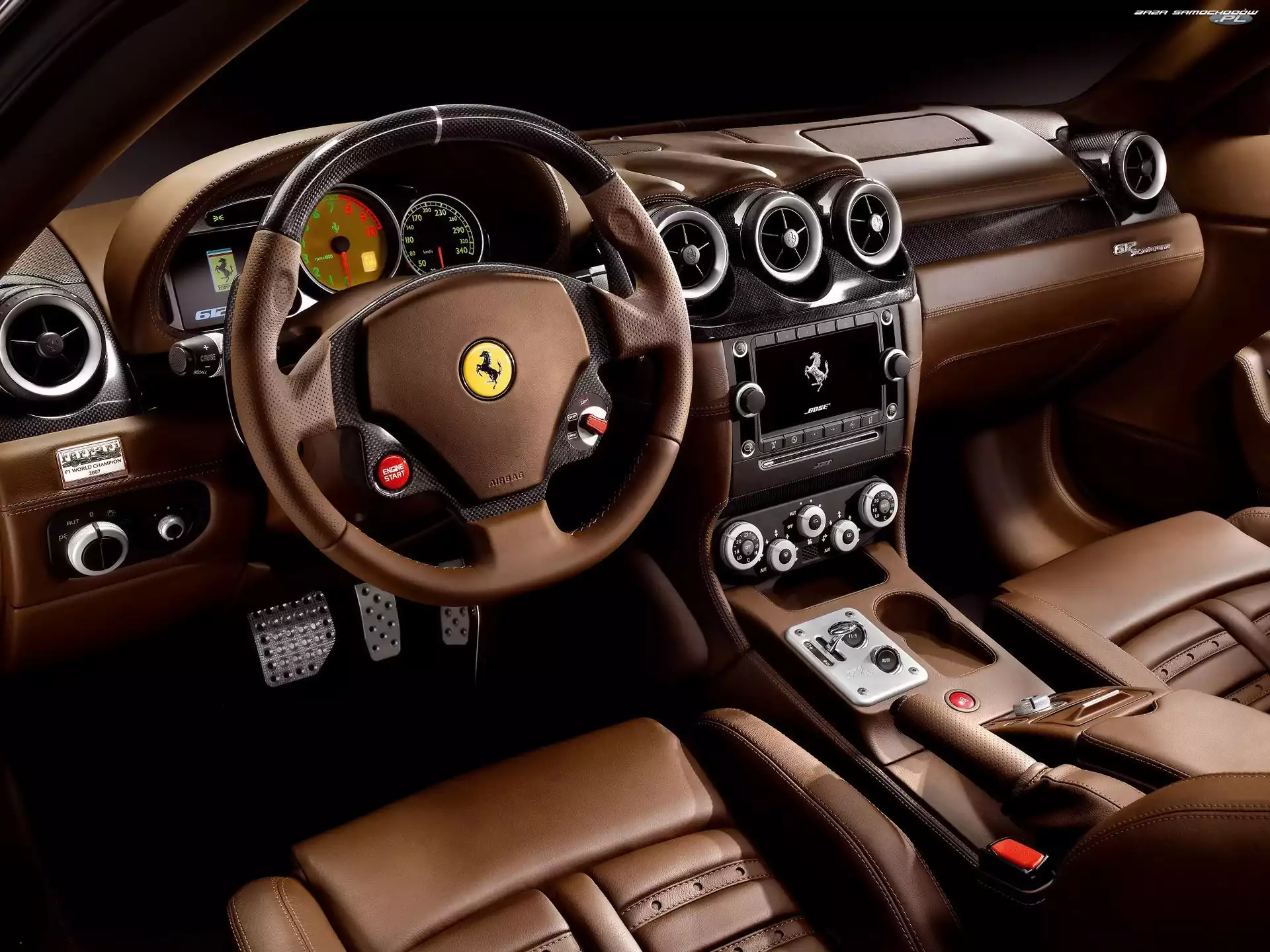 Ferrari 612 Scaglietti, Nawigacja
