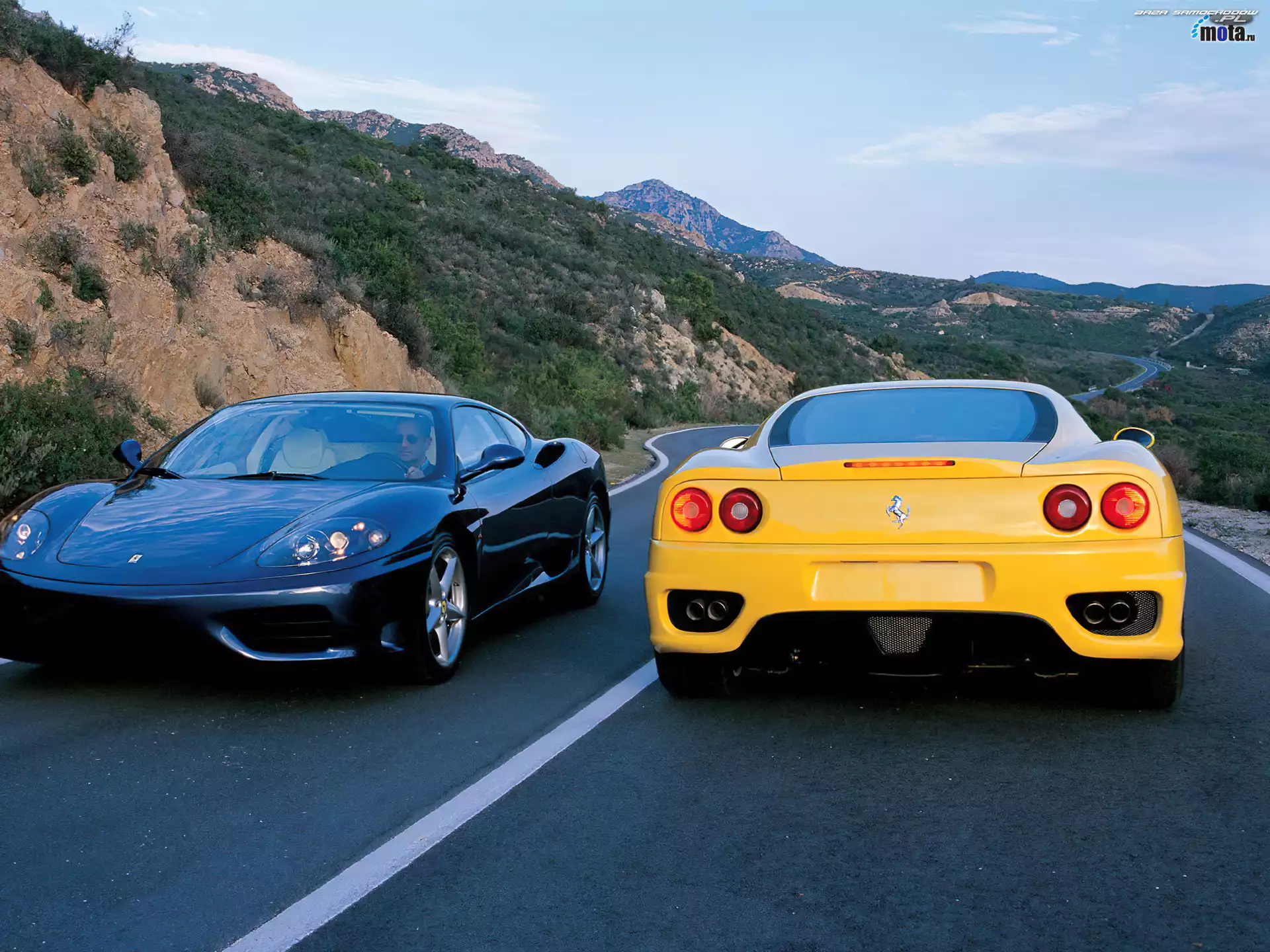 Ferrari F360, Tył , Przód