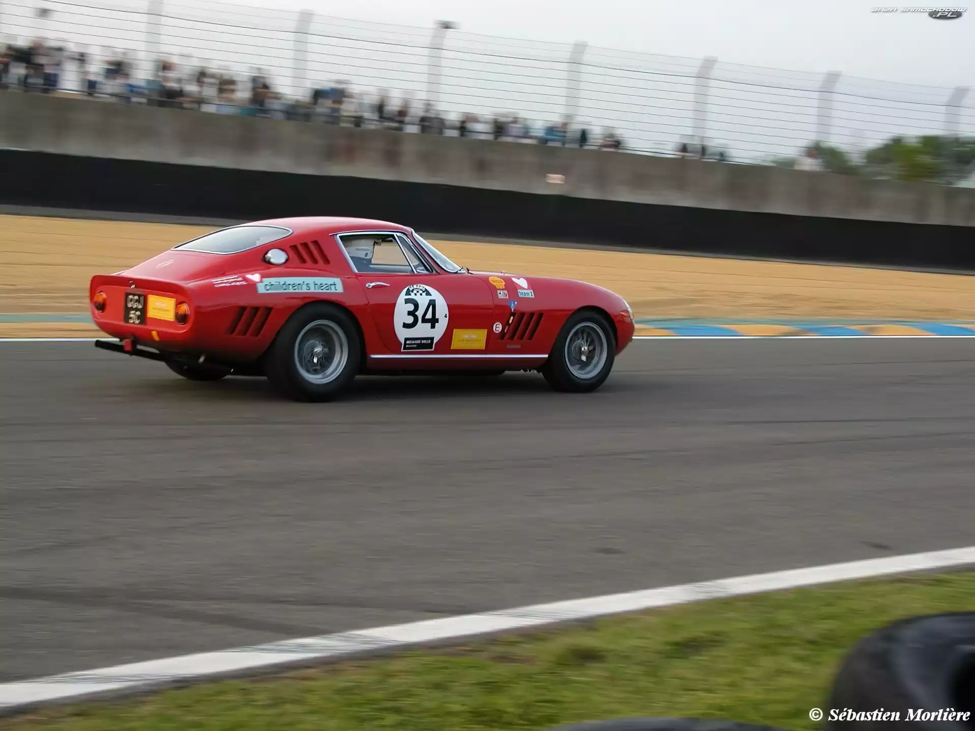 Wyścigowy, Ferrari, Tor