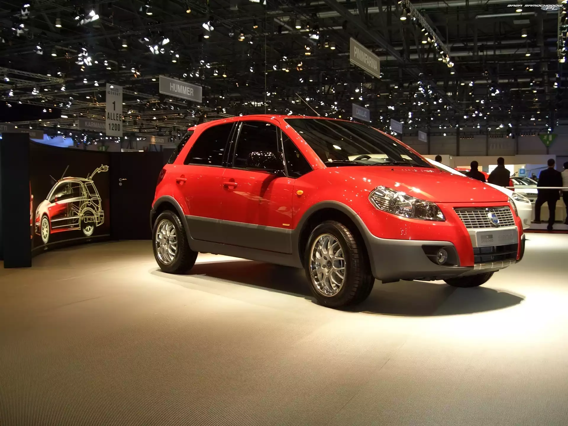 Fiat Sedici, Prezentacja