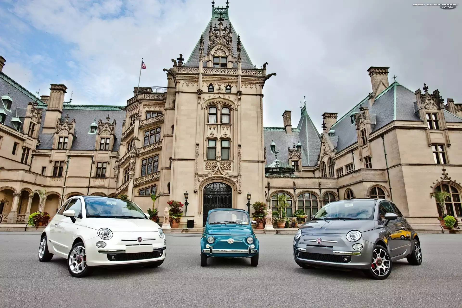 Fiat 500, Trzy, Samochody