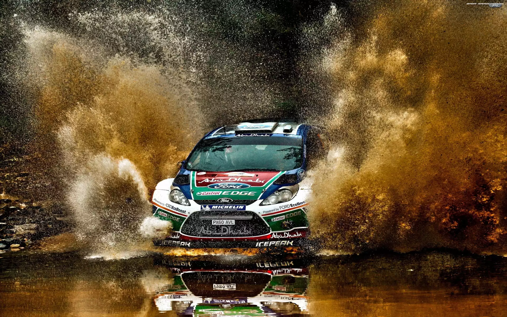 Fiesta, Rzeka, Ford, Rajd