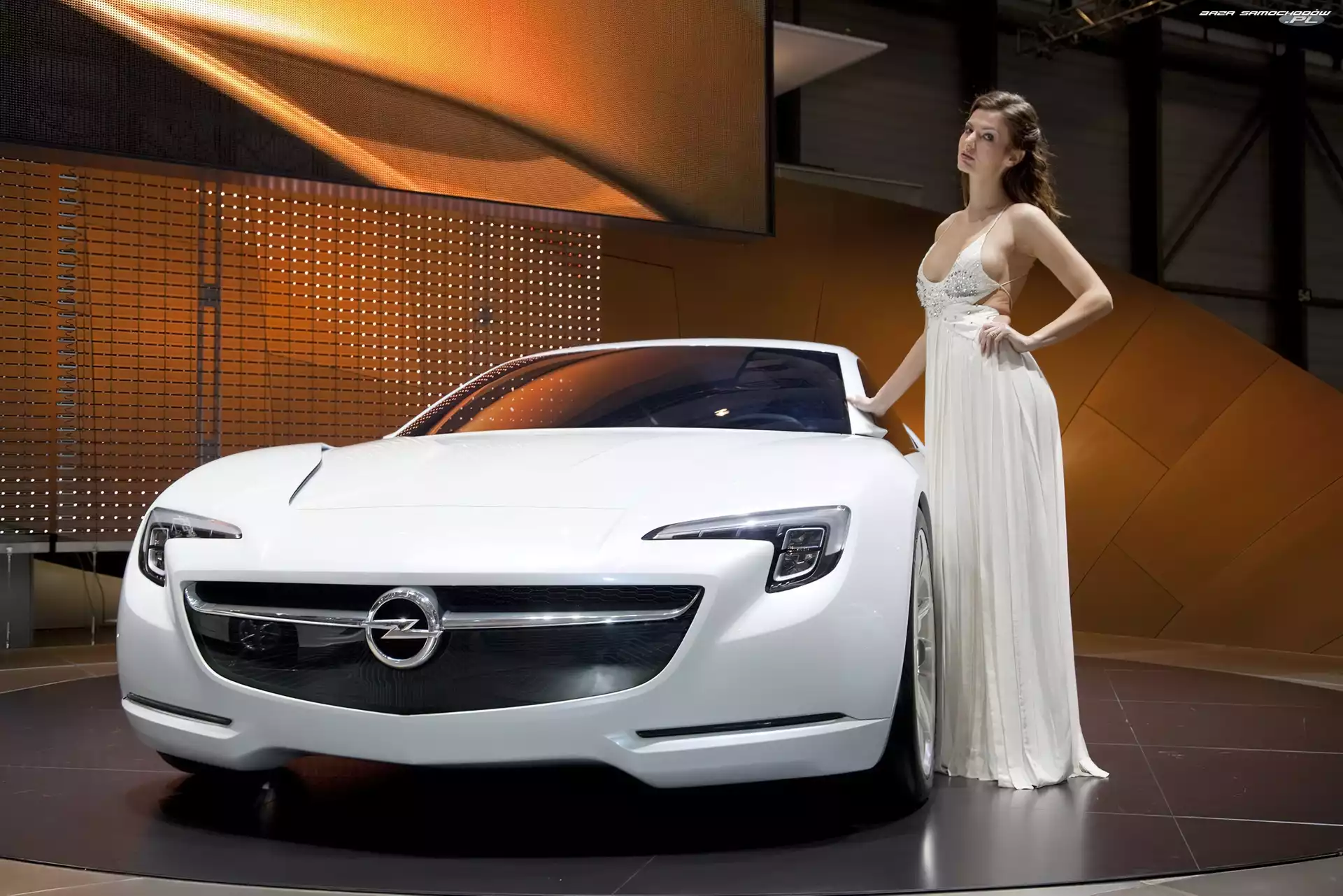 Opel, Flextreme, Modelka, Prototyp