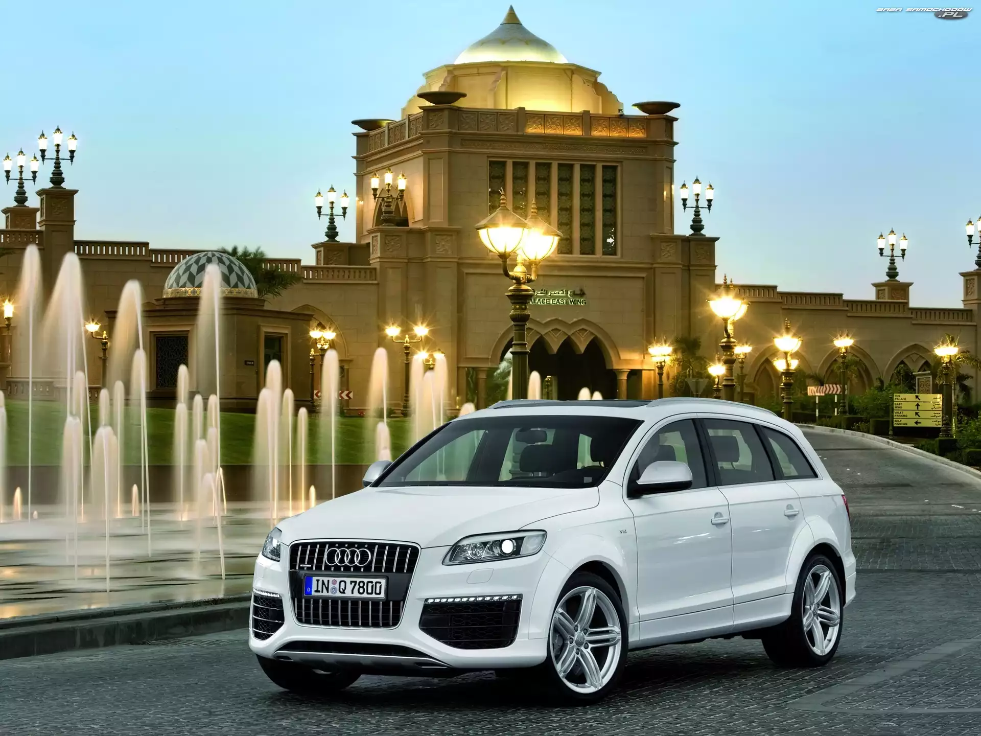 Fontanny, Audi Q7, Reklamówka